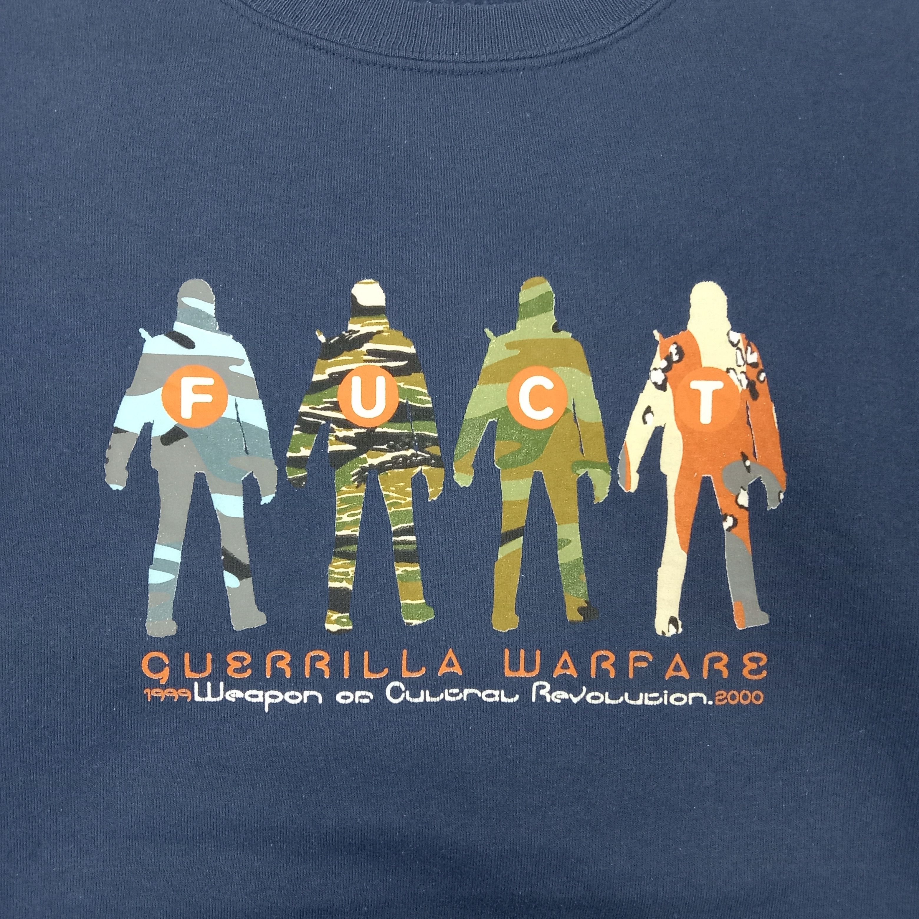 Champion Fuct X Champion Military Streetwear Art Sweatshirt C240N8 Size US M / EU 48-50 / 2 - 2 Thumbnail