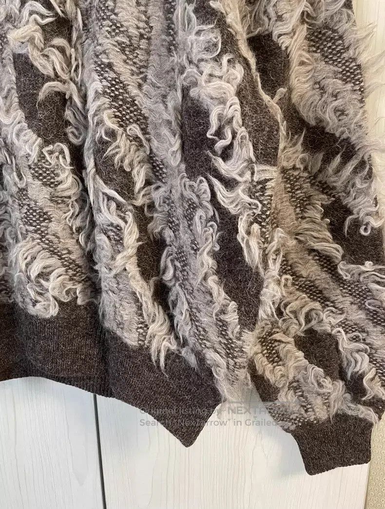 Issey Miyake Issey Miyake Chocolate tassel 3D pullover sweater Size S / US 4 / IT 40 - 4 Thumbnail