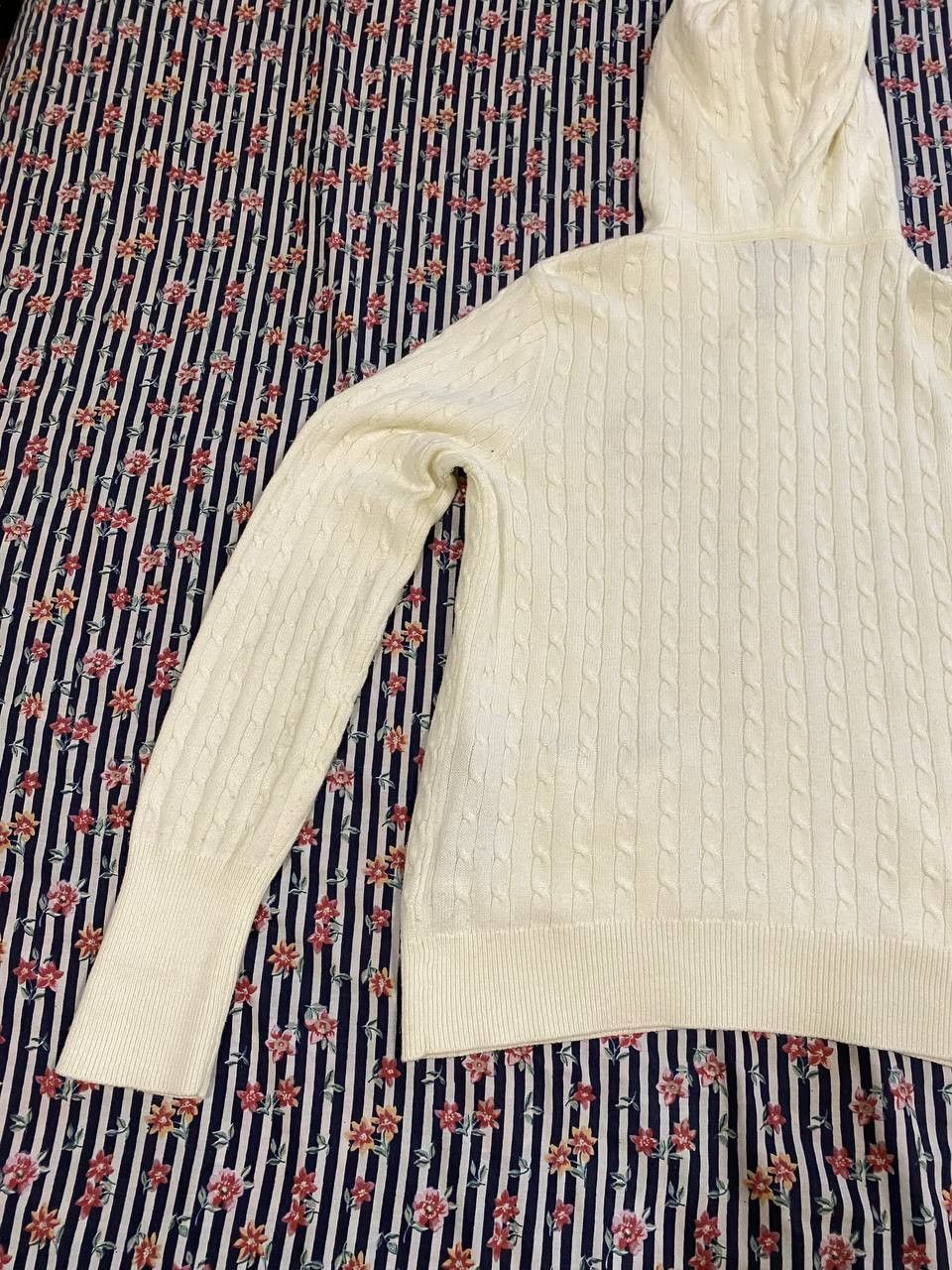 Polo Ralph Lauren Polo Ralph Lauren Cable Knit Zip Hoodie Size L / US 10 / IT 46 - 9 Thumbnail