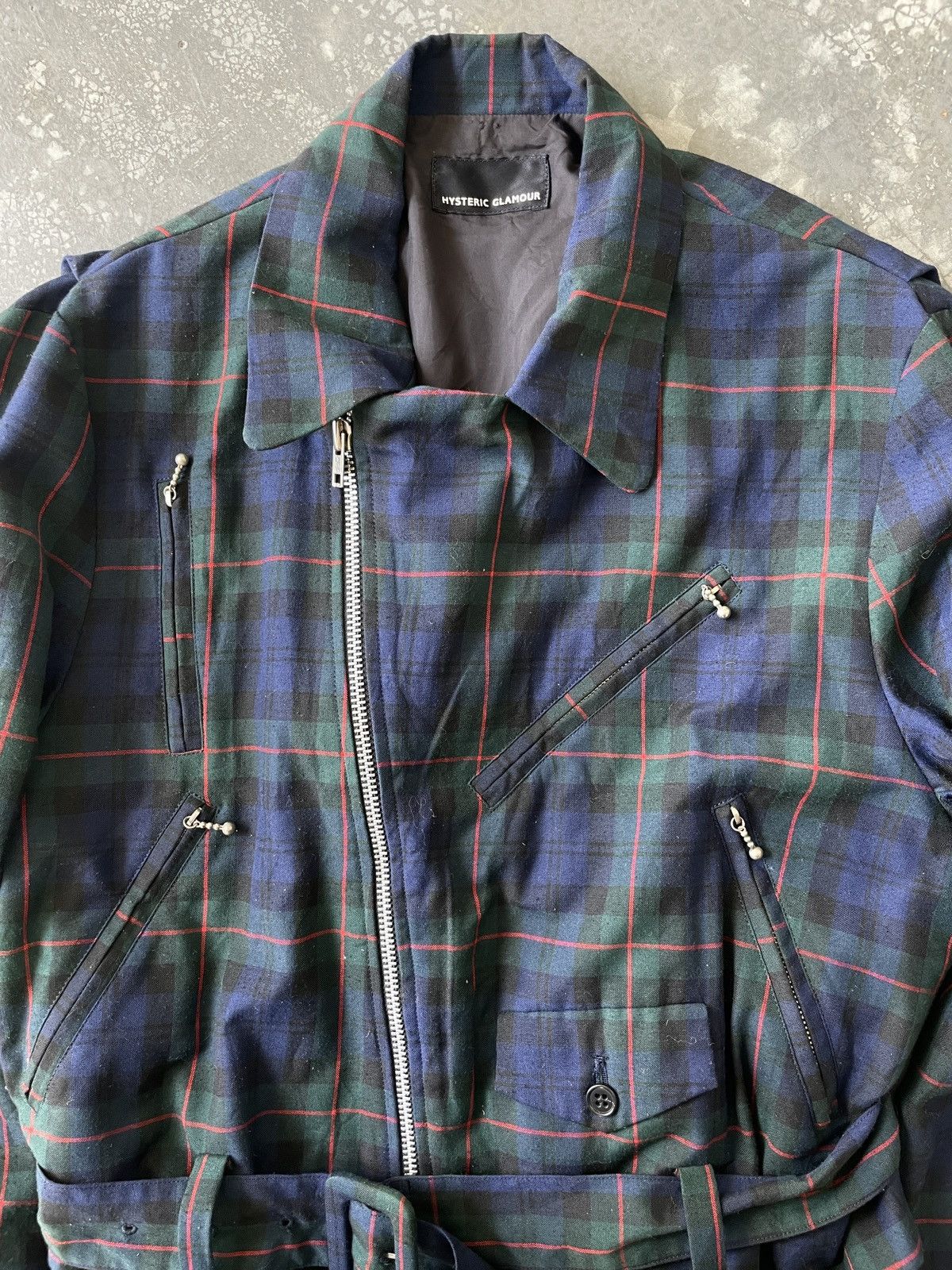 Hysteric Glamour RARE Hysteric “Seditionaries Tartan Bondage” Punk Jacket Size US M / EU 48-50 / 2 - 3 Thumbnail
