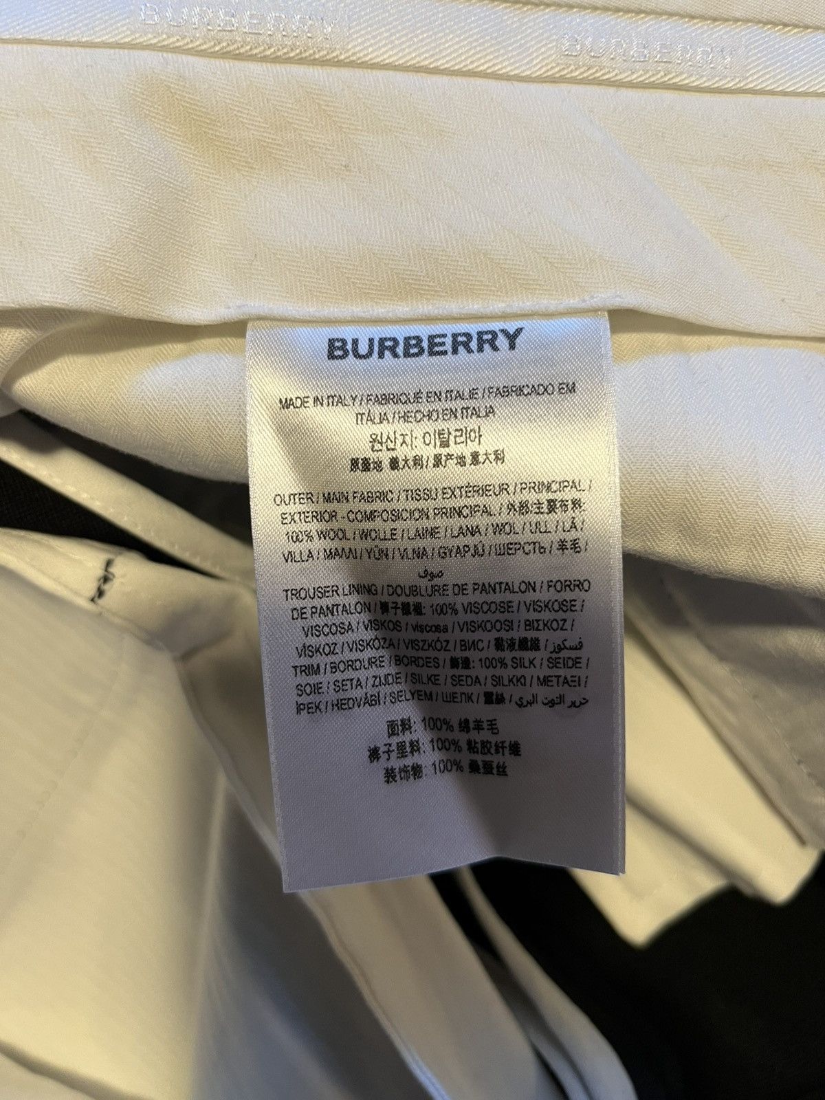 Burberry Burberry pleated wide leg wool trousers. Size US 32 / EU 48 - 8 Thumbnail