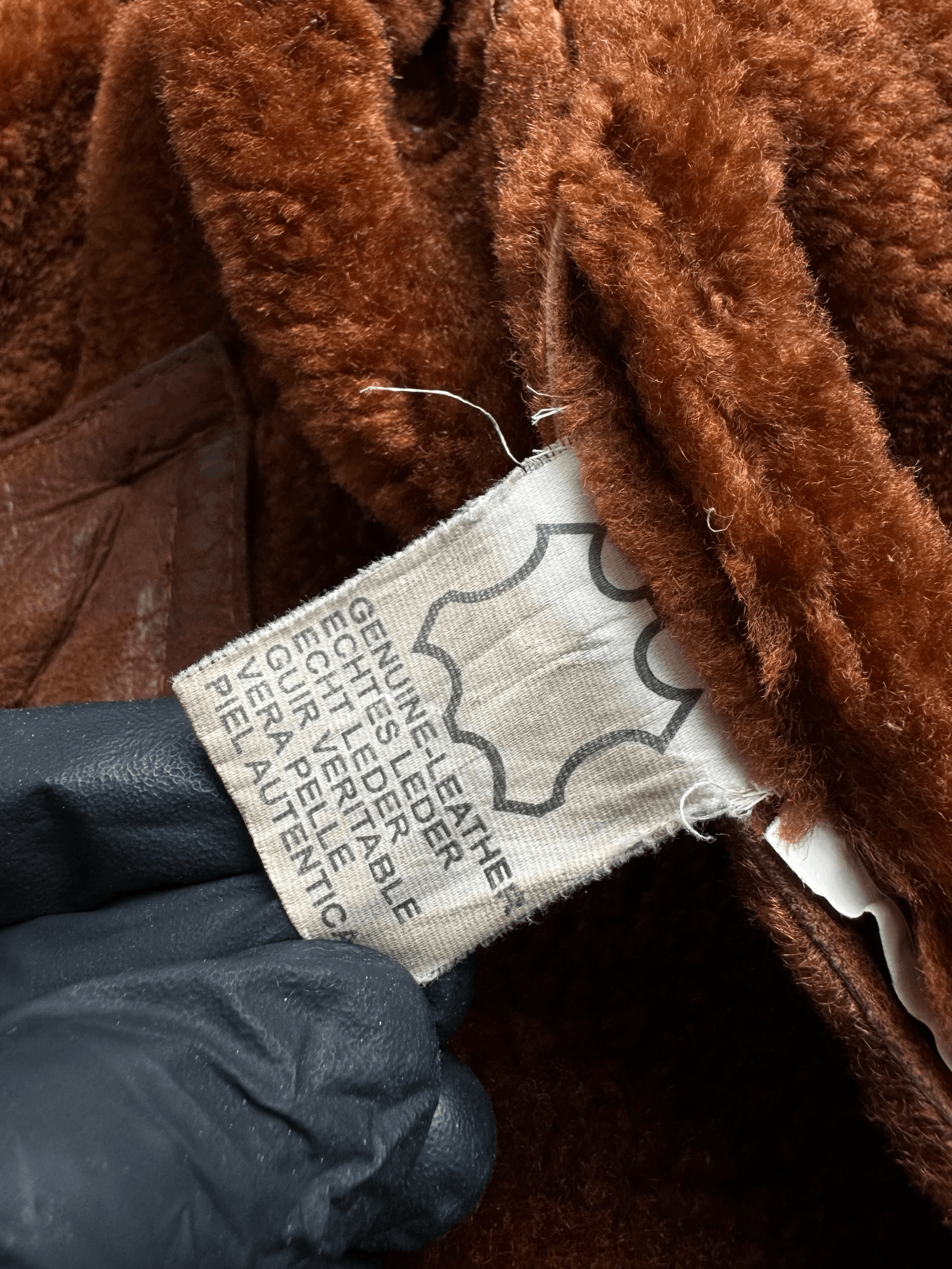 Japanese Brand 90's Real Sheepskin Coat With Belt(V250) Size M / US 6-8 / IT 42-44 - 10 Thumbnail