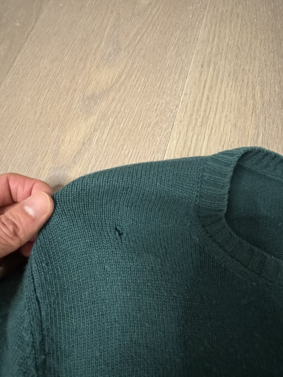 Harmony Paris Racing green wool sweater size small Size US S / EU 44-46 / 1 - 3 Thumbnail