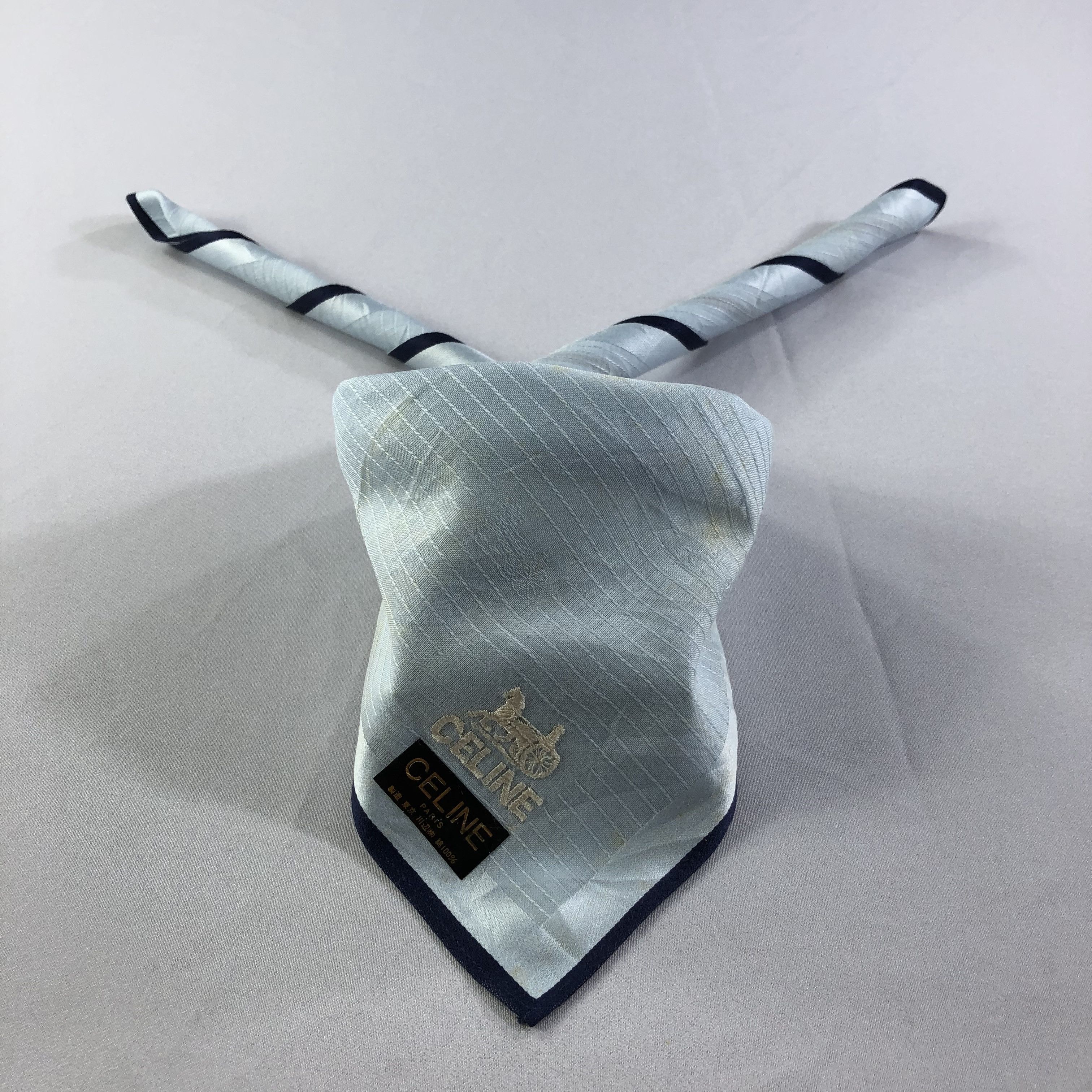 Celine Celine Carriage Handkerchief Neckerchief Bandana H1692 Size ONE SIZE - 1 Thumbnail