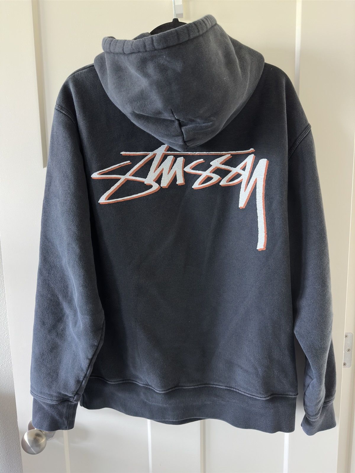 Our Legacy × Stussy Stussy × Our Legacy Drop Shadow Hoodie Pigmet Dyed Size US L / EU 52-54 / 3 - 4 Thumbnail