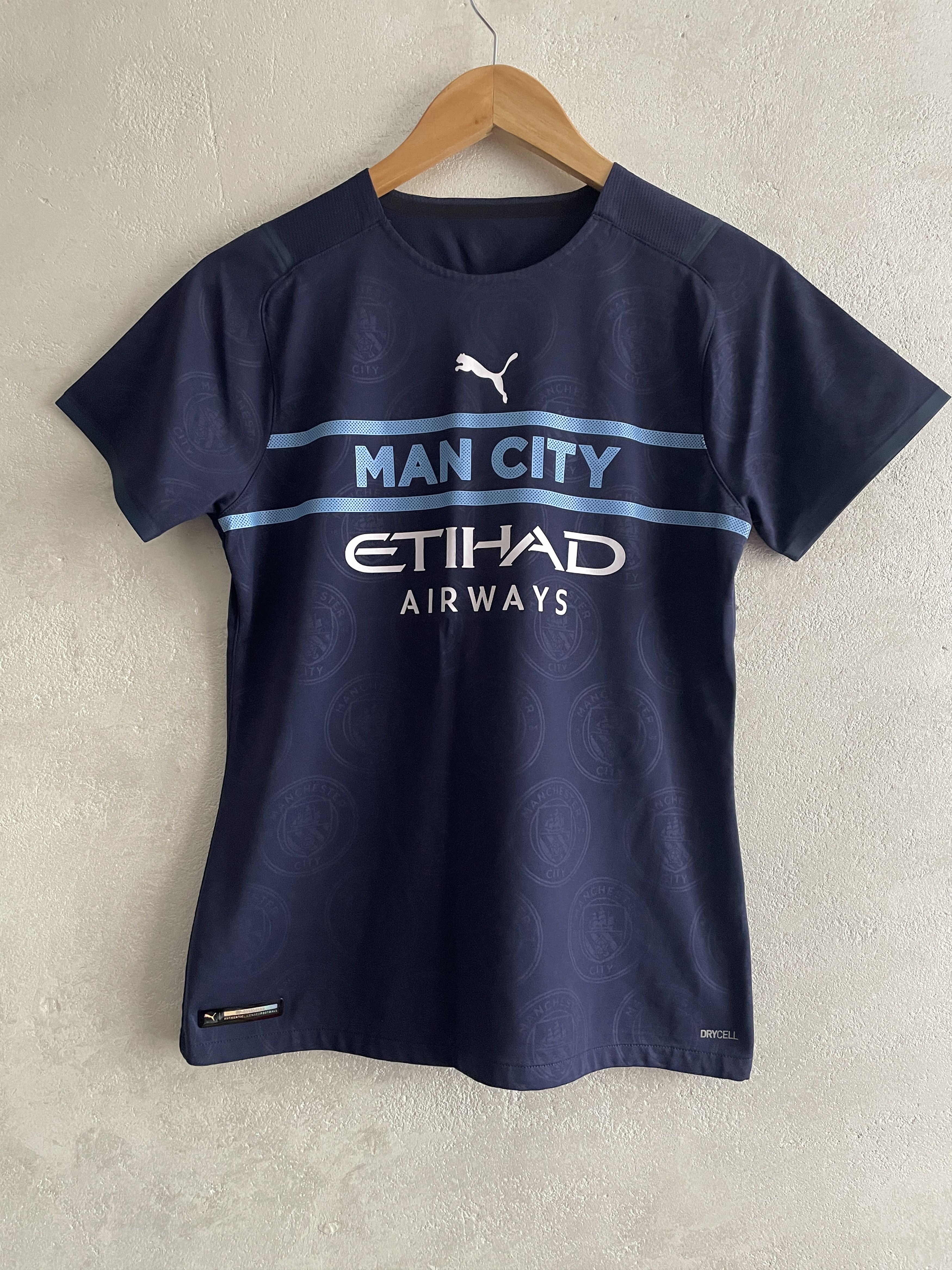 Puma Manchester City Third Shirt 2021 2022 AUTHENTIC Jersey Size S / US 4 / IT 40 - 1 Thumbnail