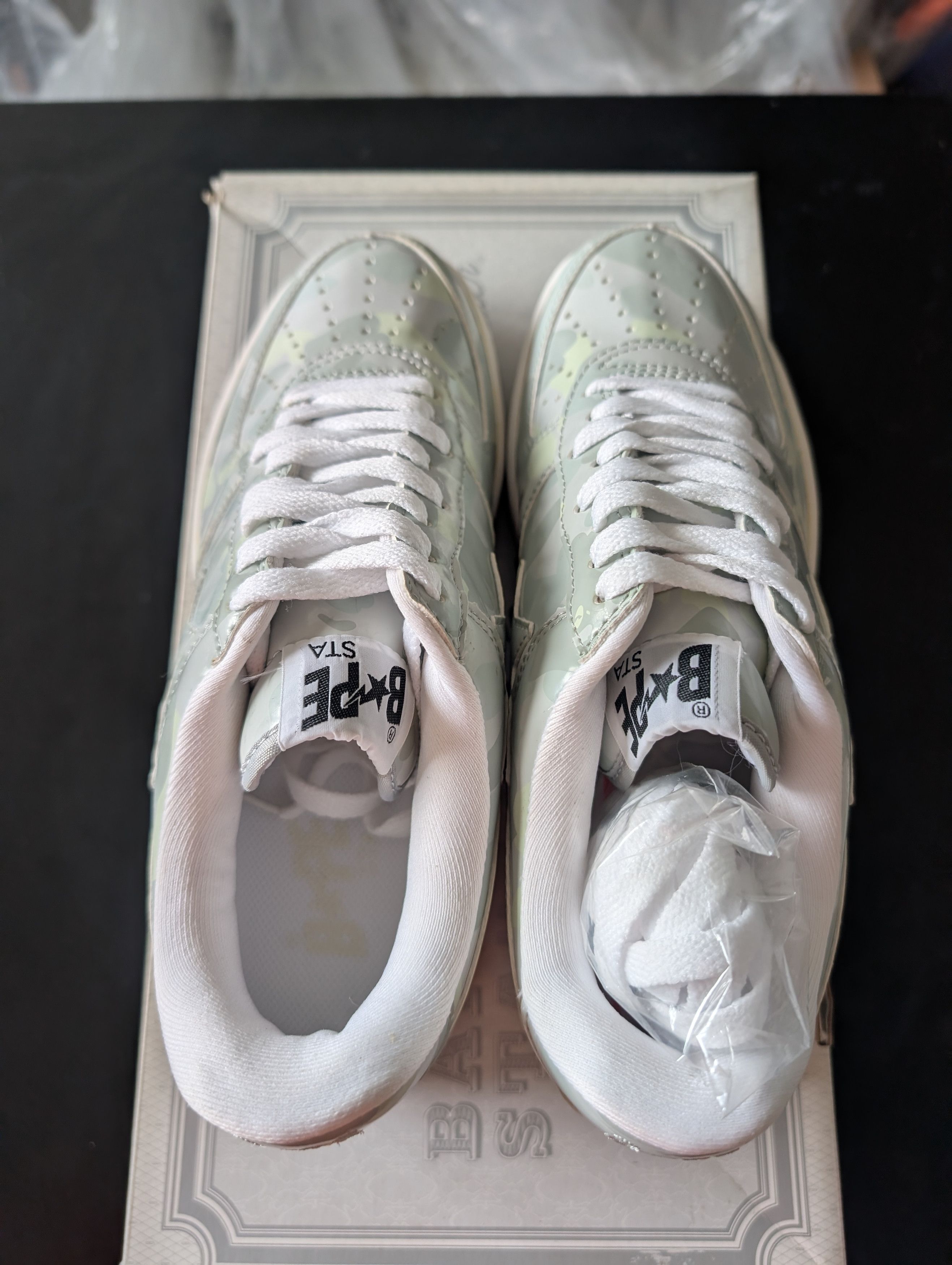 Bape Bapesta Grey Camo Brand New Dead Stock NIGO era Size US 7 / EU 40 - 5 Thumbnail