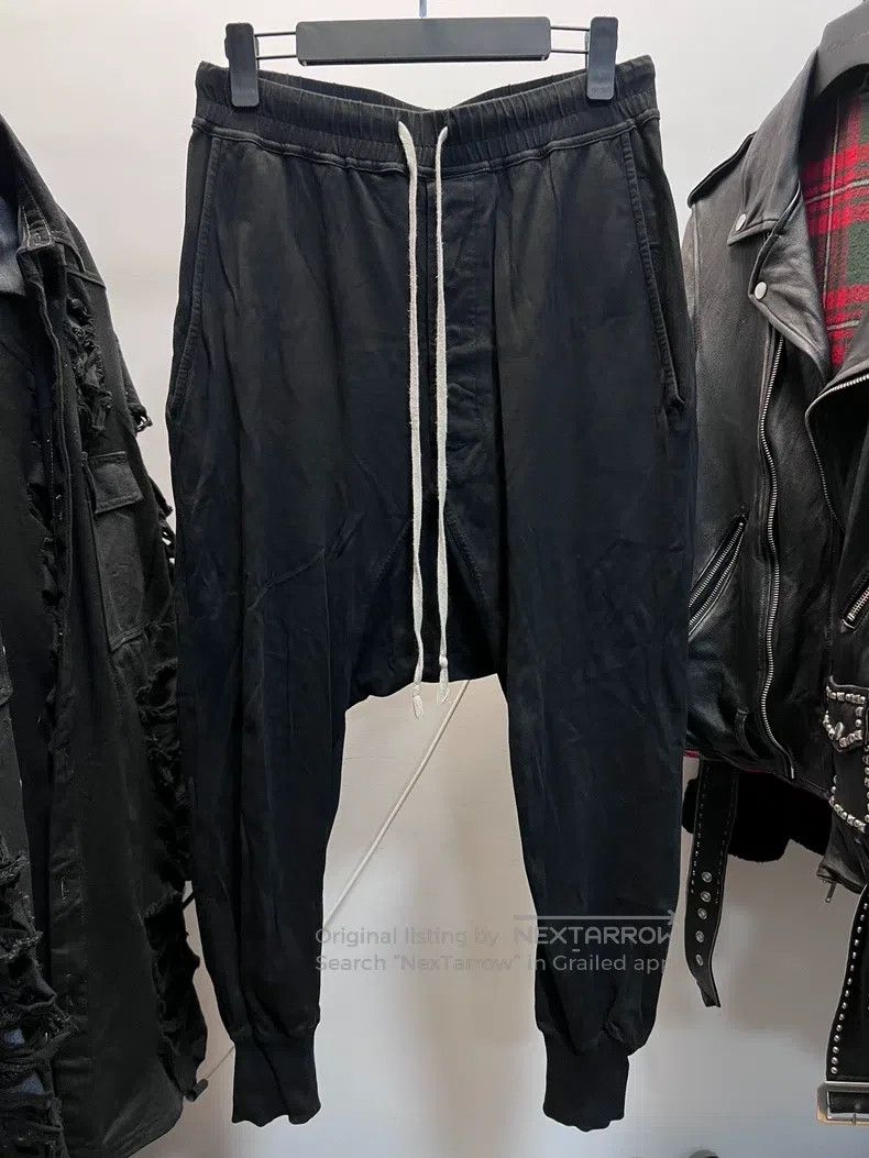 Other RICK OWENS size XS Crotch-dropped flying mouse pants, spor Size US 27 - 1 Thumbnail
