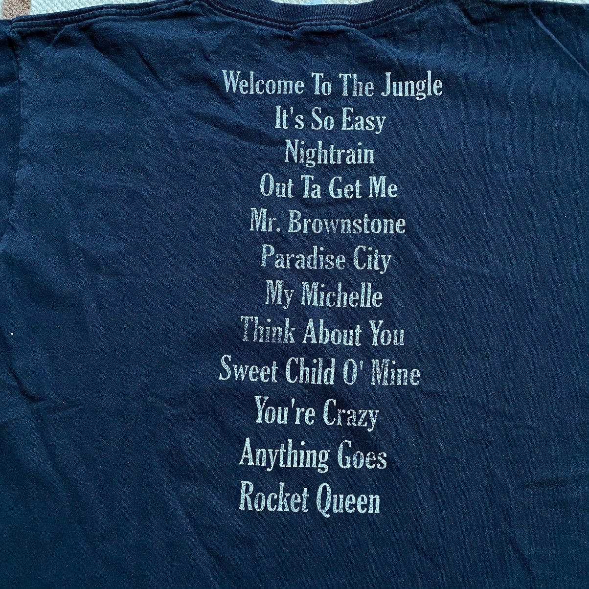 Band Tees VINTAGE GUNS N ROSES FADED T SHIRT ROCK Size US L / EU 52-54 / 3 - 4 Thumbnail