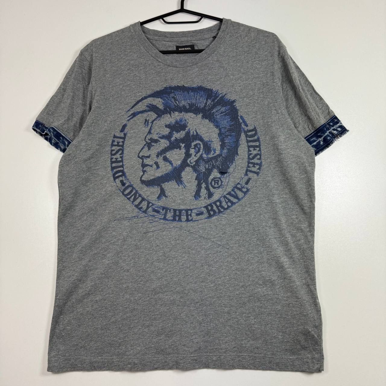 Diesel Diesel Mohawk Head Graphic T-Shirt Mens Size S Size US S / EU 44-46 / 1 - 1 Thumbnail