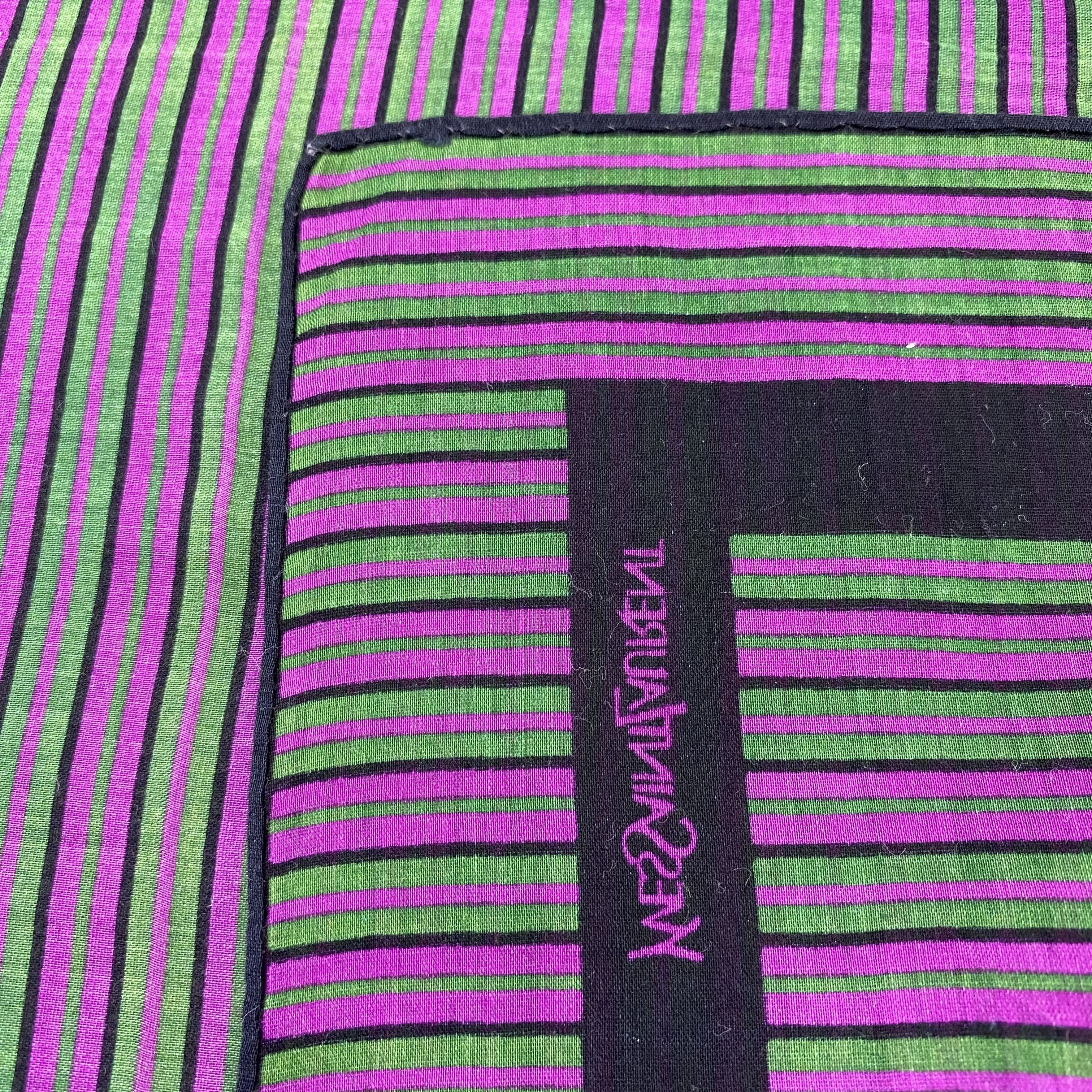 Yves Saint Laurent Yves Saint Laurent Handkerchief Neckerchief Bandana-B1677 Size ONE SIZE - 6 Thumbnail