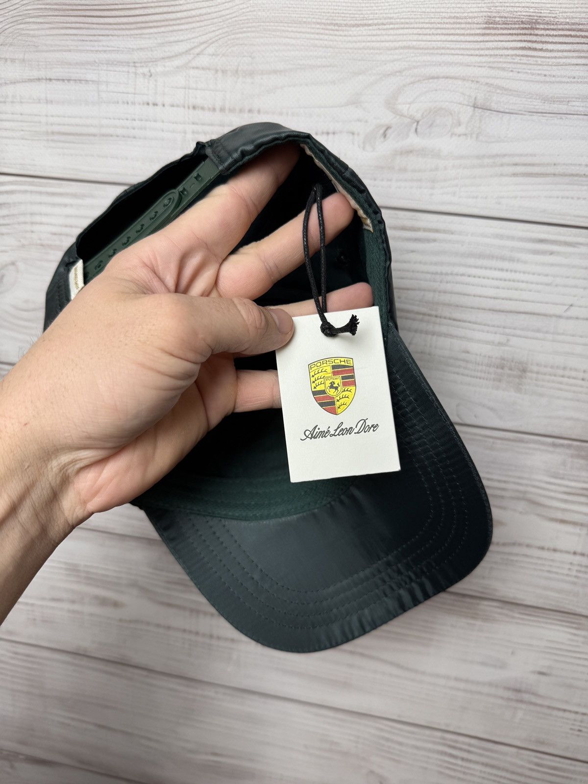 Aime Leon Dore × Porsche Design Aime Leon Dore Porsche Nylon Cap Logo Size ONE SIZE - 5 Thumbnail