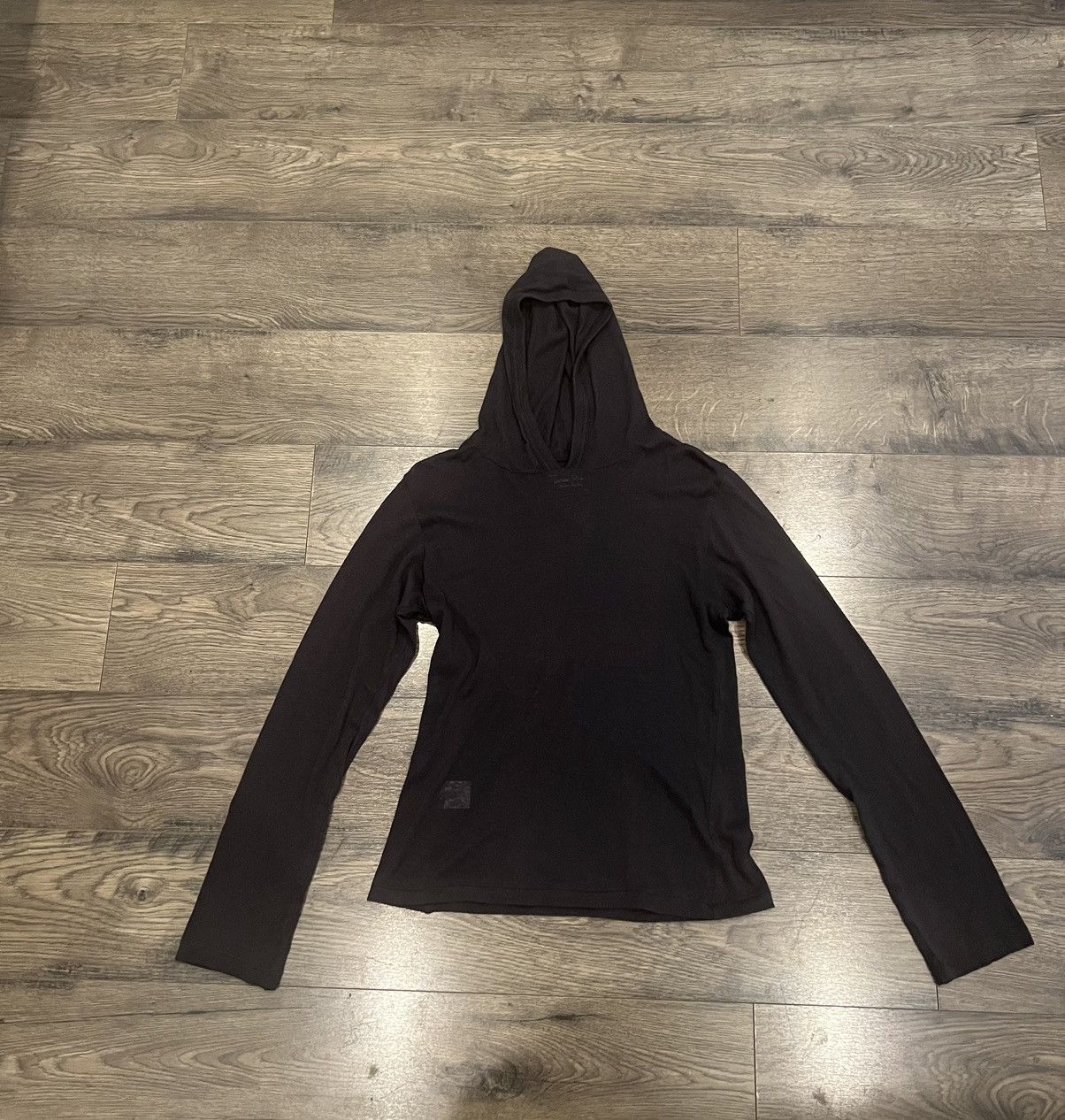 image of Number N Ine Number (N)Ine Ss08 “Birds” Cashmere Hoodie in Black, Men's (Size Small)