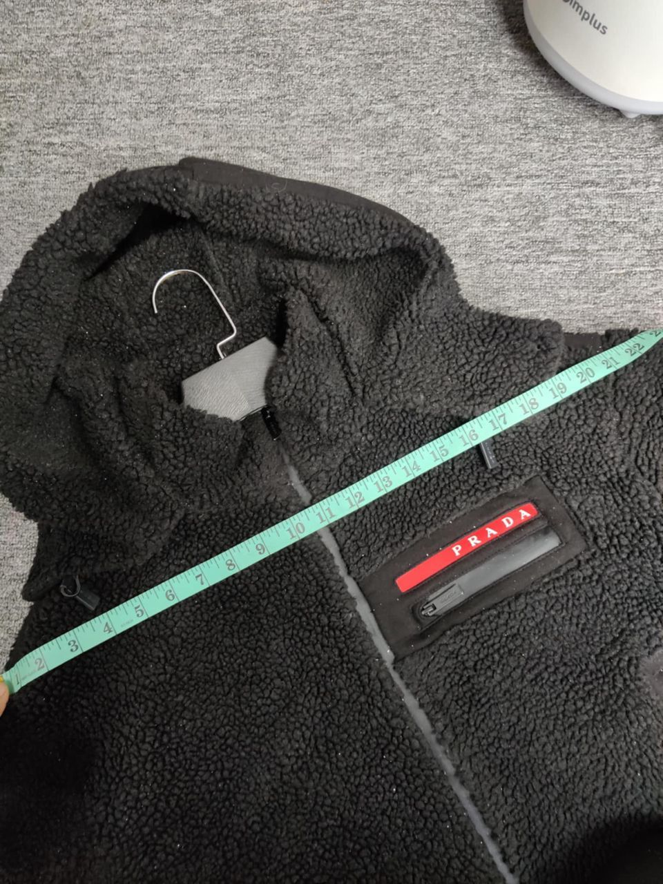 Prada Prada Recycled Technical Fleece Sherpa Hoodie Jacket Size US L / EU 52-54 / 3 - 22 Thumbnail