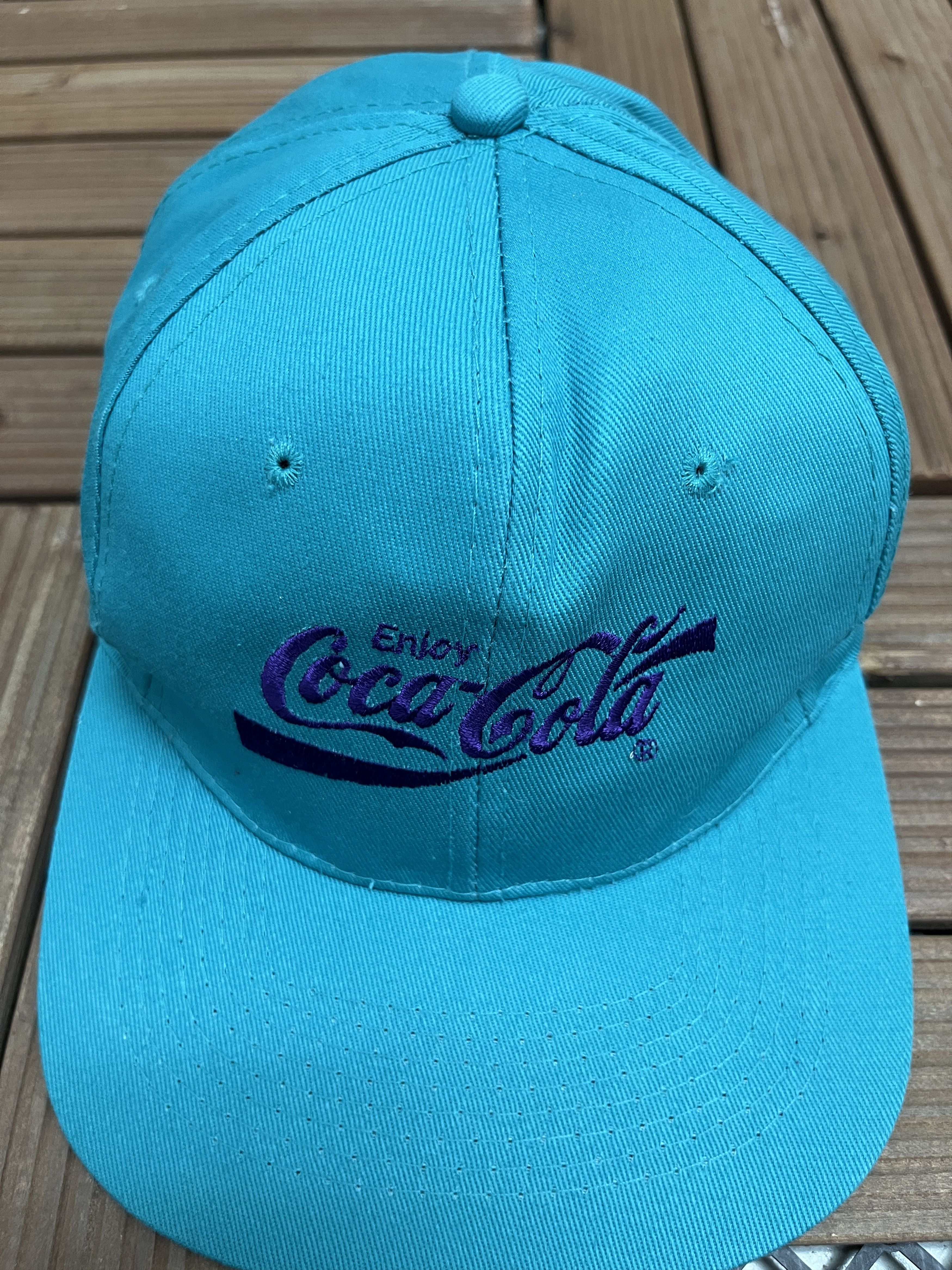 Vintage Coca-Cola Embroidered Vintage Snap Back Hat Size ONE SIZE - 3 Thumbnail
