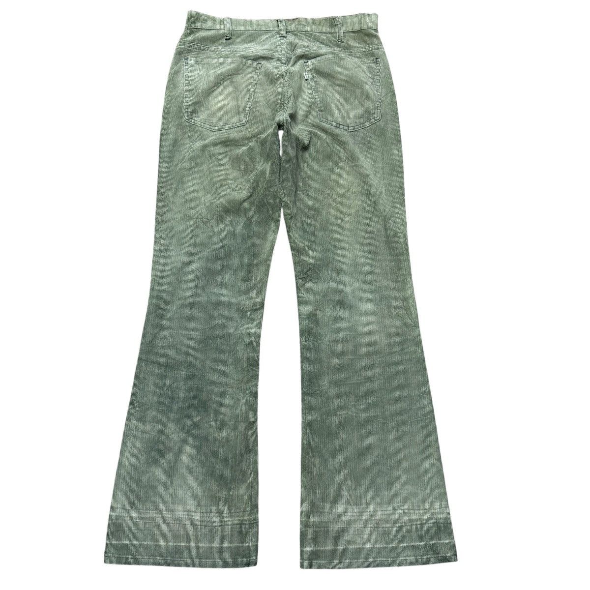 Levi's Vintage 70s Levis 646 Corduroy Bell Bottom Jeans Size US 33 - 2 Thumbnail