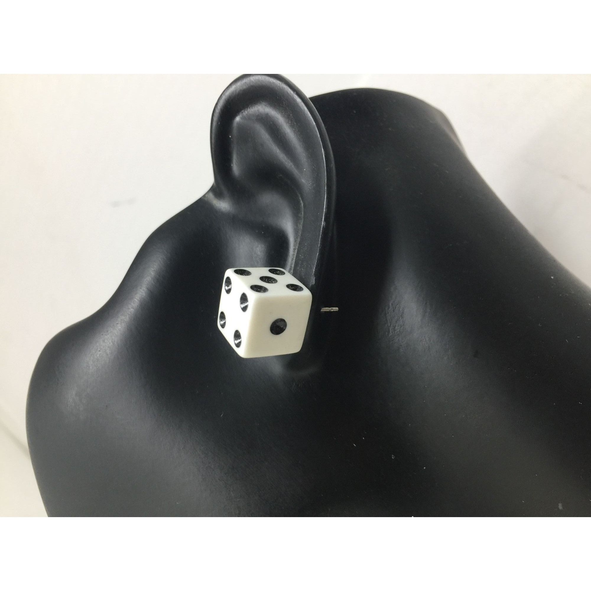 Other Women's Black and White Cube Dice Stud Earrings Size ONE SIZE - 8 Thumbnail