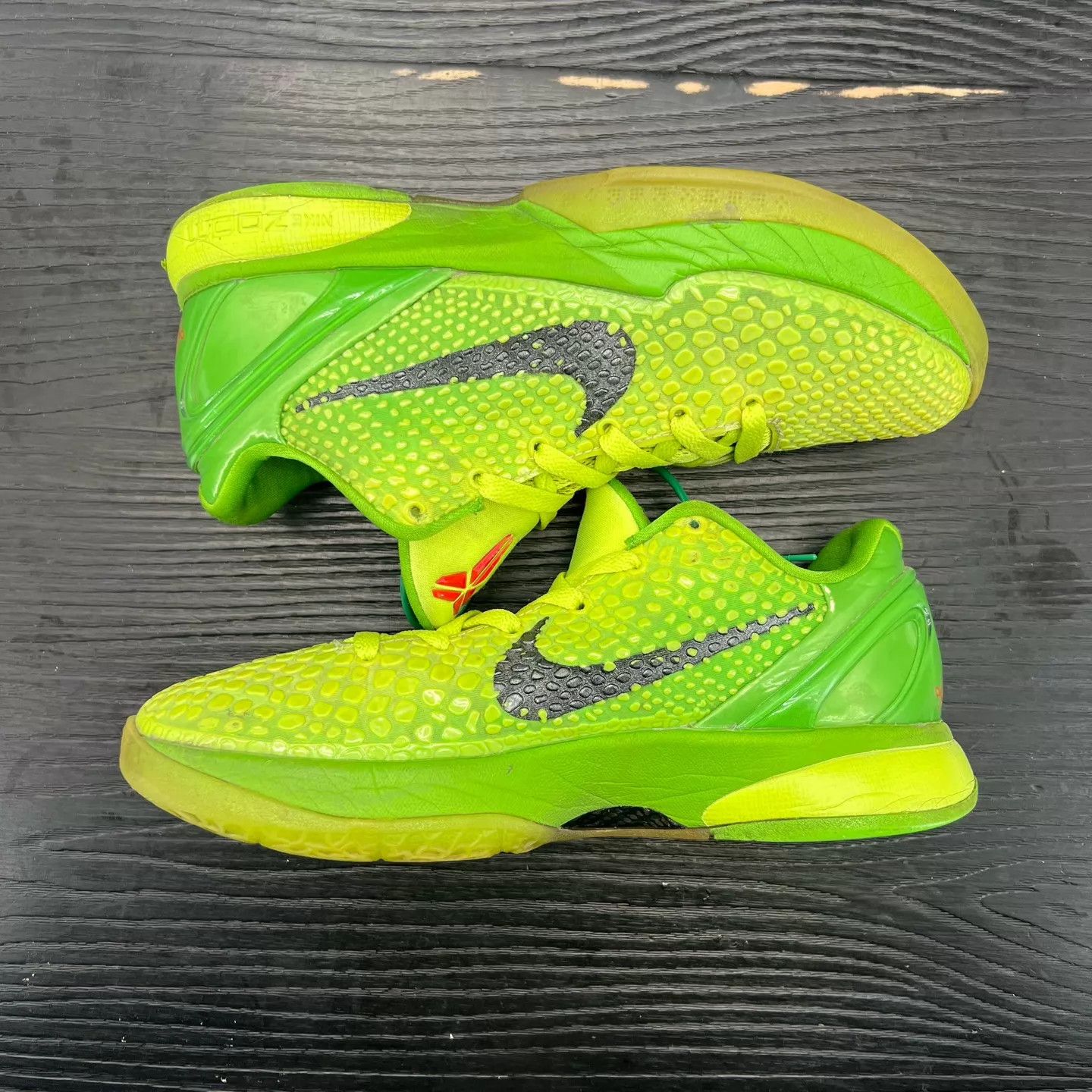 Nike Nike Zoom Kobe 6 'Green Hornet' Sz 40.5 Boxed Used Size US 7.5 / EU 40-41 - 3 Thumbnail