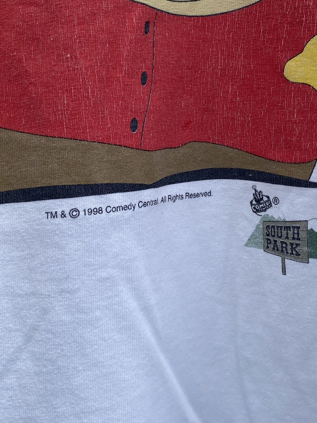 Other Vintage South Park Eric Cartman “Ow, My Ass!” 1998 Size US L / EU 52-54 / 3 - 2 Thumbnail
