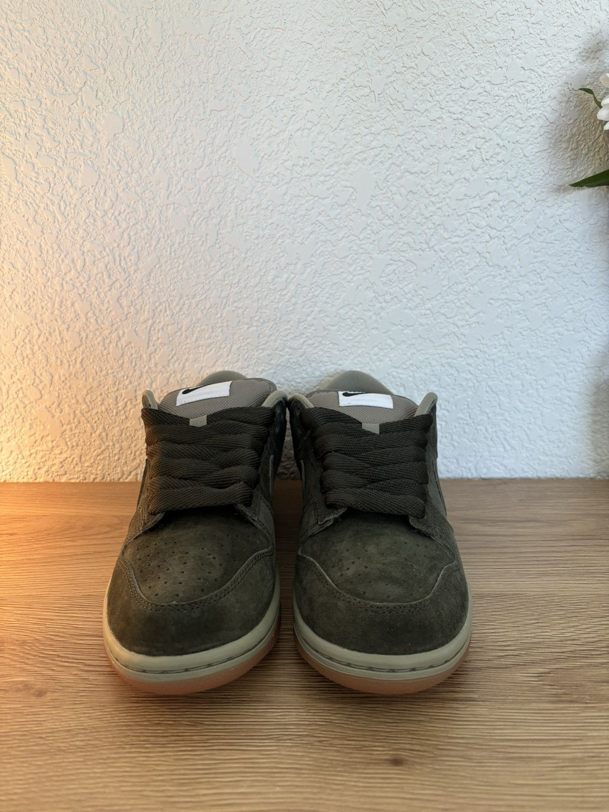 Nike SB Nike Dunk SB Pro B Low Sequoia Green Suede Men's Sneakers Size US 6.5 / EU 39-40 - 4 Thumbnail