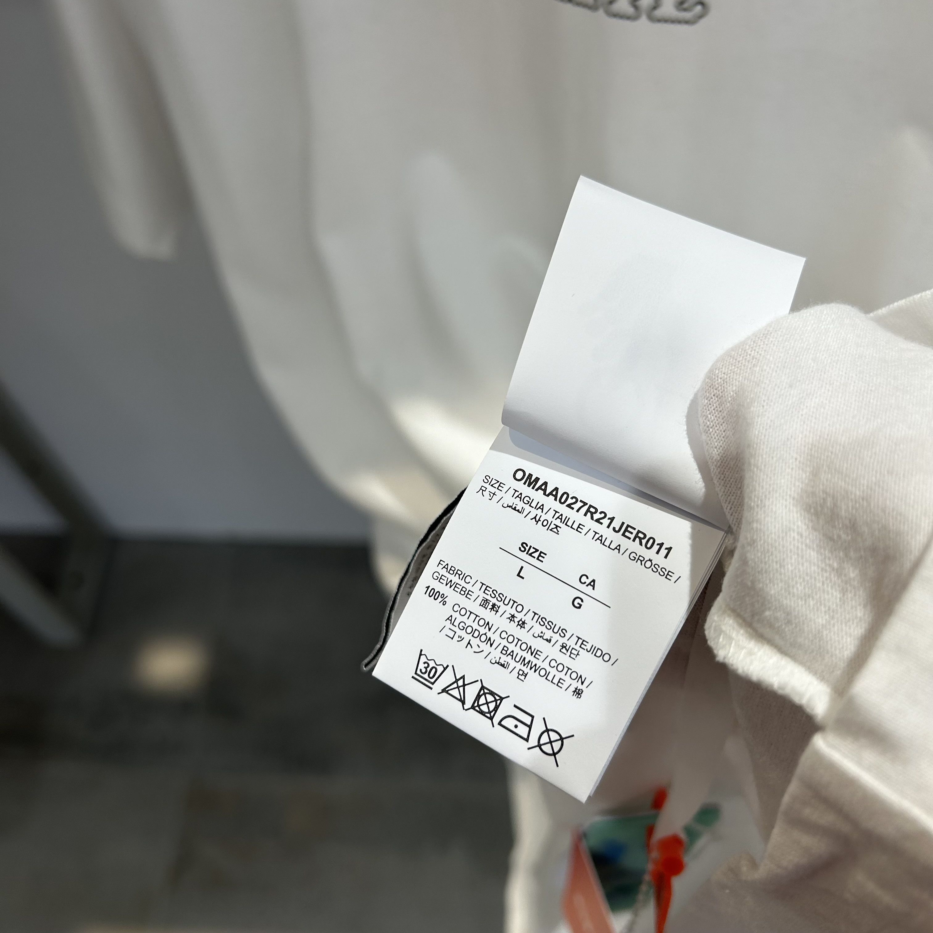 Off-White OFF-WHITE Pascal T-shirt Size US L / EU 52-54 / 3 - 7 Thumbnail