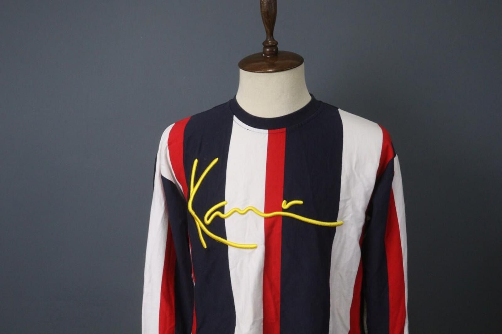 KJUS Kjus Multicolor Striped Cotton Pullover Sweatshirt Size L Size L / US 10 / IT 46 - 2 Thumbnail