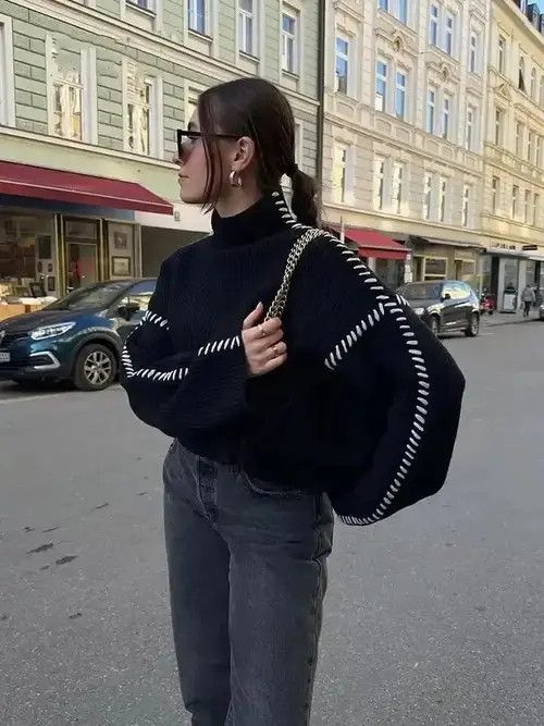 Japanese Brand × Vintage Fashion Knitted Sweater Pullovers For Women Casual Size M / US 6-8 / IT 42-44 - 1 Thumbnail