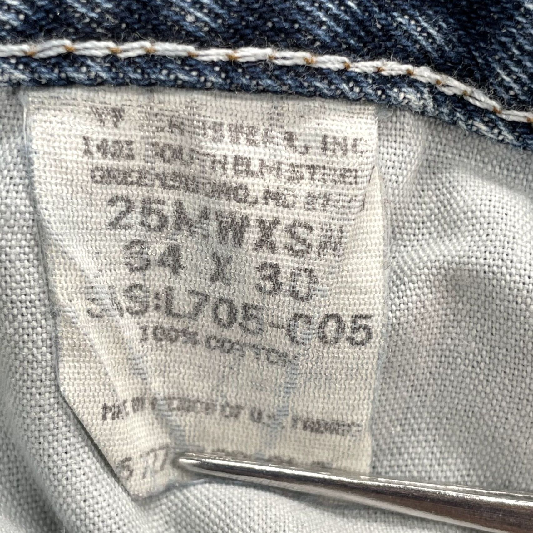 Wrangler Wrangler 20X Jeans Men 32x29 Western Workwear Cowboy Rodeo Competition Style 01 90s Mens Blue Cotton Denim 5-Pocket Relaxed Regular Straight Size US 32 / EU 48 - 7 Thumbnail