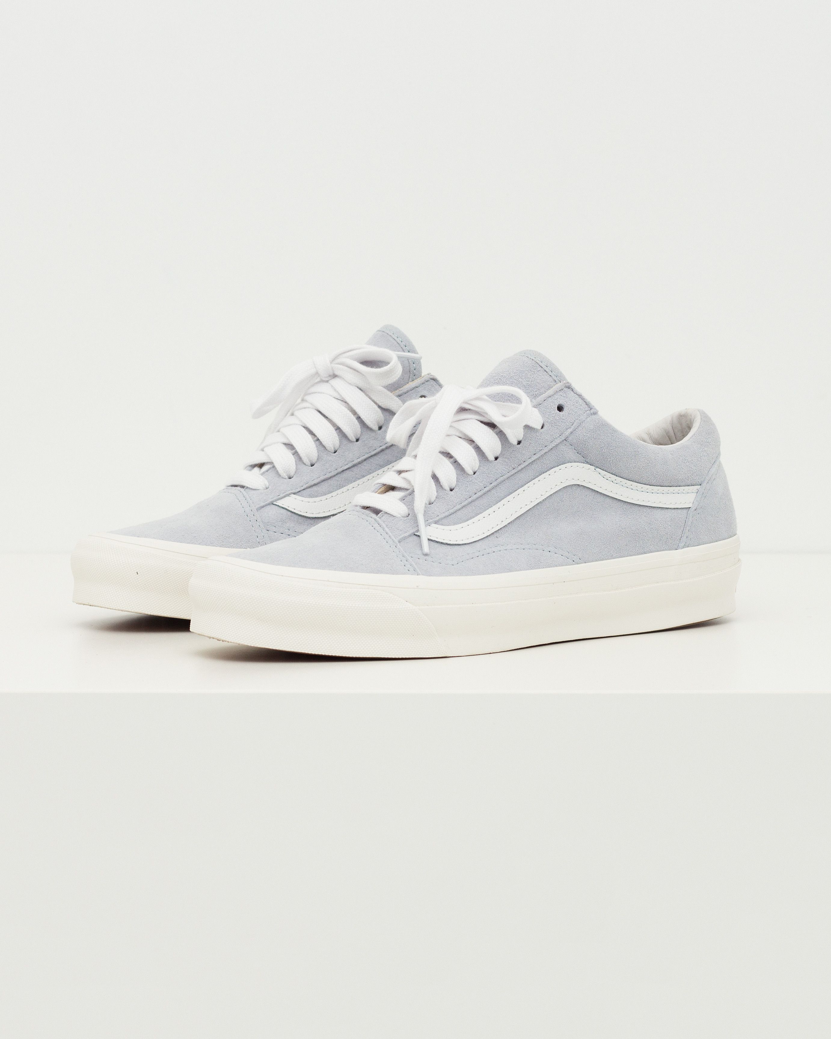 Vans Vault OG Old Skool L Gray Dawn Pig Suede Normcore Size US 9.5 / EU 42-43 - 5 Thumbnail