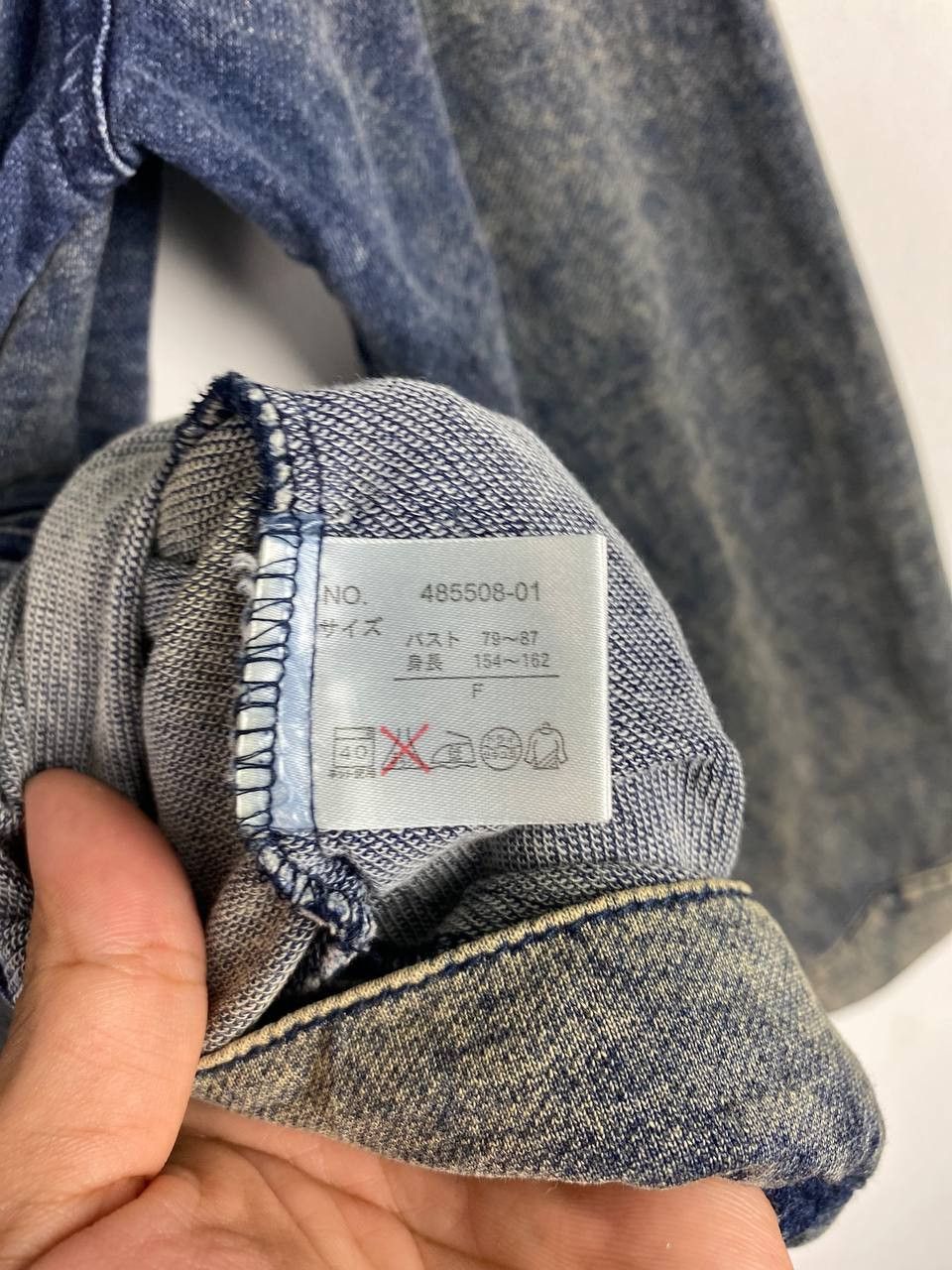 Japanese Brand japanese brand soft denim jacket nice design Size L / US 10 / IT 46 - 5 Thumbnail