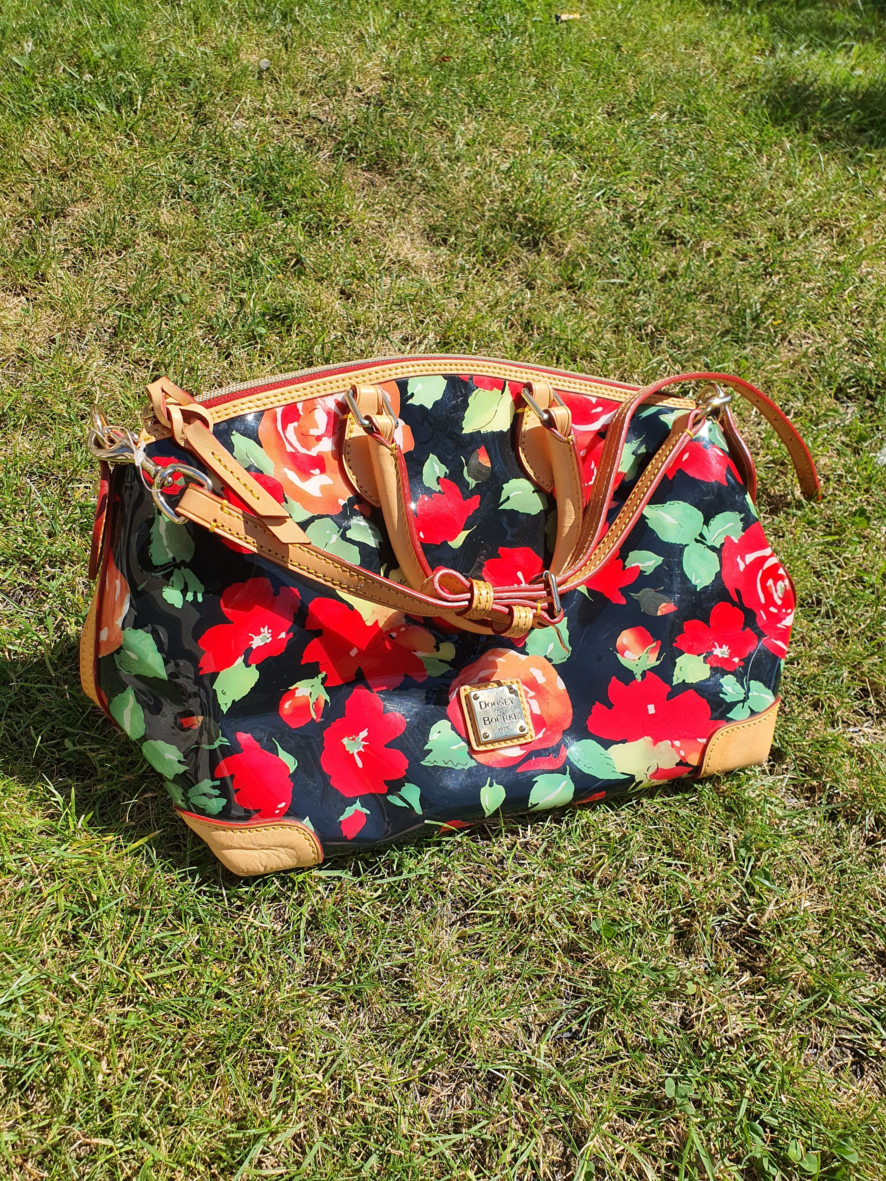 Dooney & Bourke Dooney & Bourke Multi-Color Flowers Bag Size ONE SIZE - 12 Thumbnail