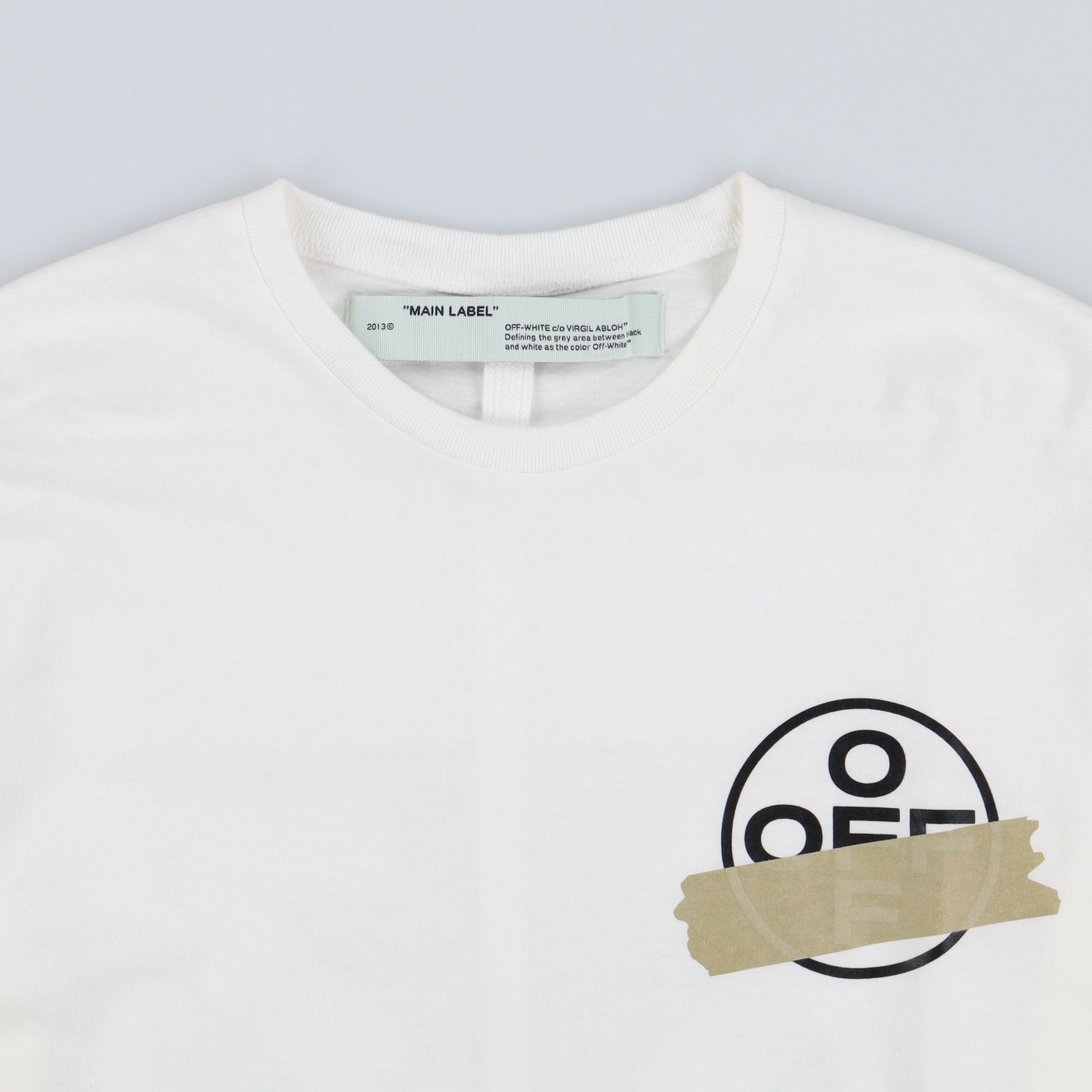 Off-White White Tape Arrows Long Sleeve T-Shirt Size US XS / EU 42 / 0 - 7 Thumbnail