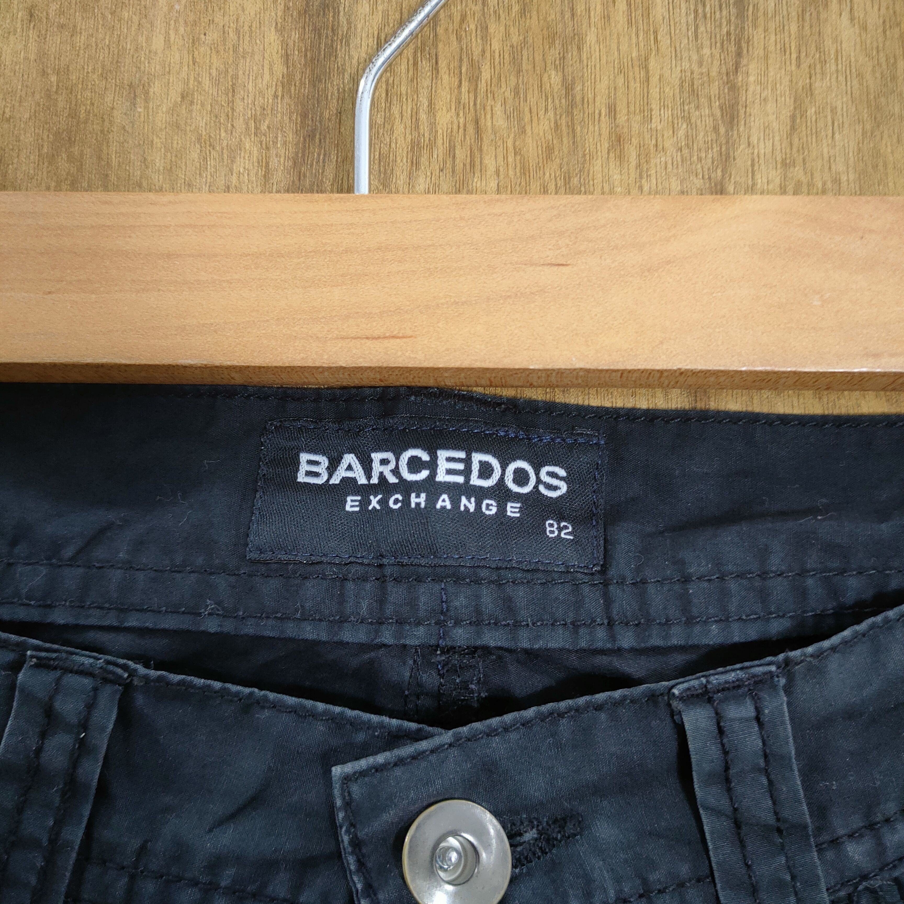 Japanese Brand BARCEDOS BLACK MULTIPOCKET CARGO PANTS Size US 32 / EU 48 - 6 Thumbnail