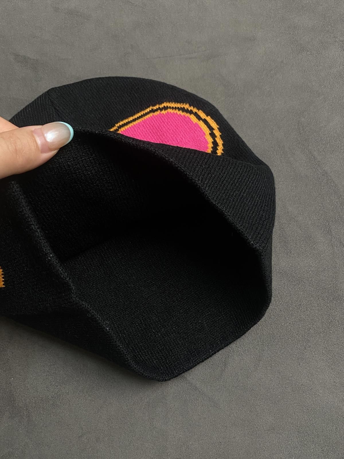 Japanese Brand Deadstock Calgary Flames No Cuff Black Beanie Hats OS Size ONE SIZE - 5 Thumbnail