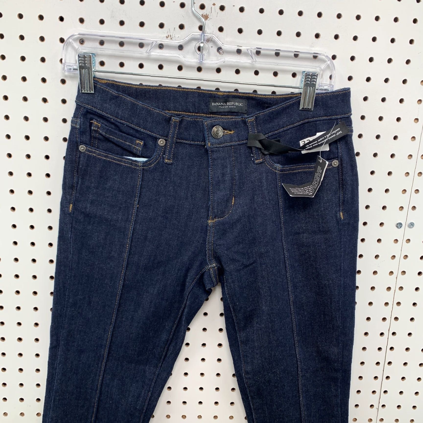 Banana Republic Banana Republic Jeans Skinny Denim Women Petite 27x25 Blue 5-Pocket Cotton Blend NWT/mINT Size 27" / US 4 / IT 40 - 7 Thumbnail