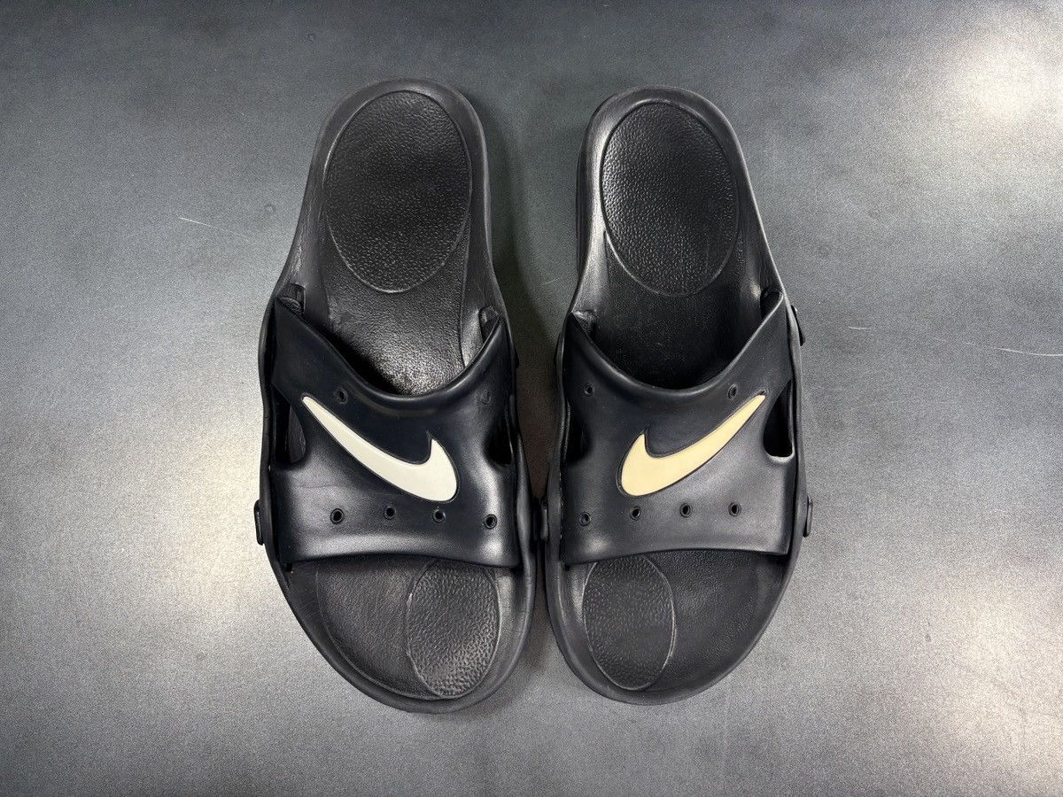 Nike 1990s Nike Sandals Vintage Made in Italy Slip On Flip Flops Size US 10 / EU 43 - 16 Thumbnail