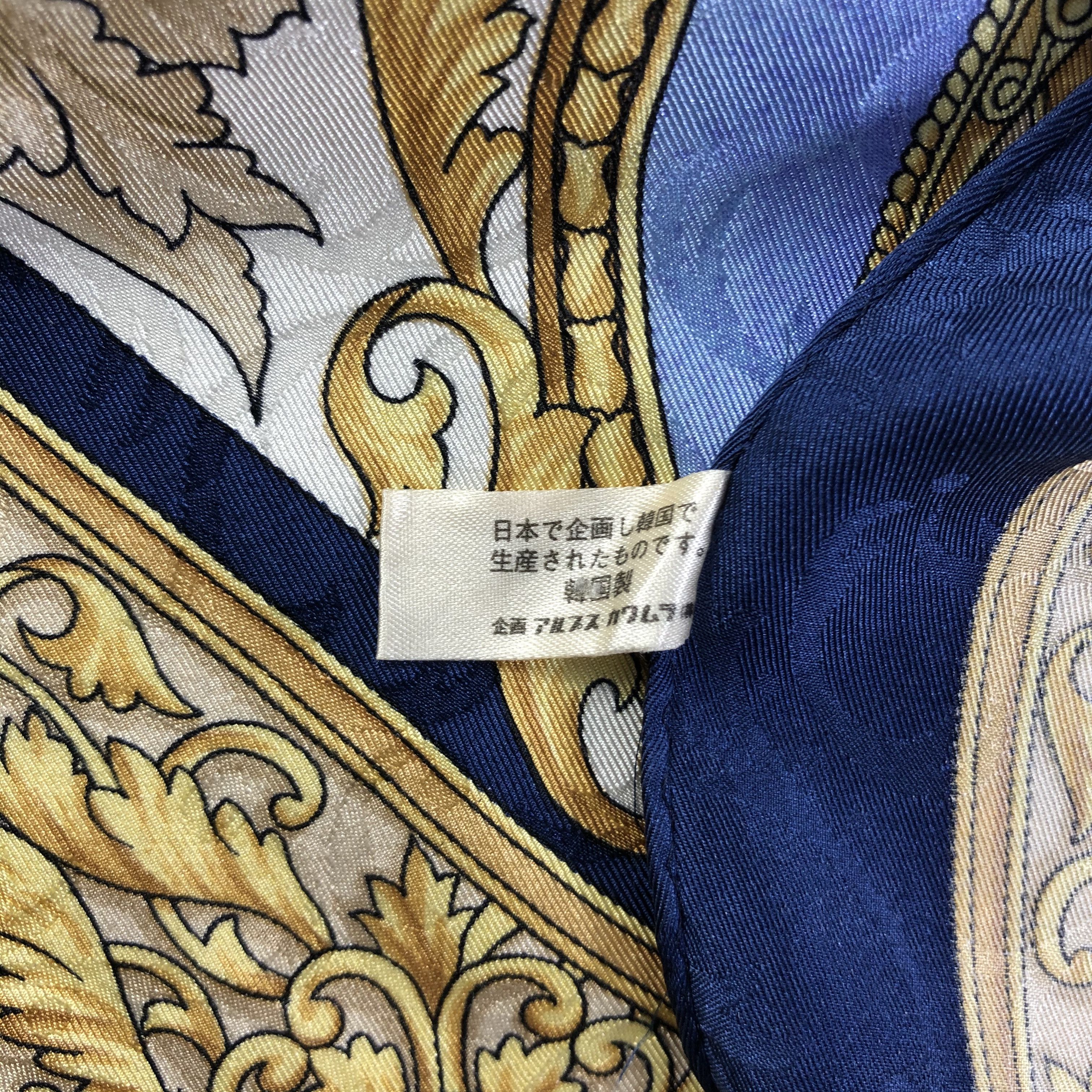 Vintage Vintage Silk Scarf Size ONE SIZE - 4 Thumbnail