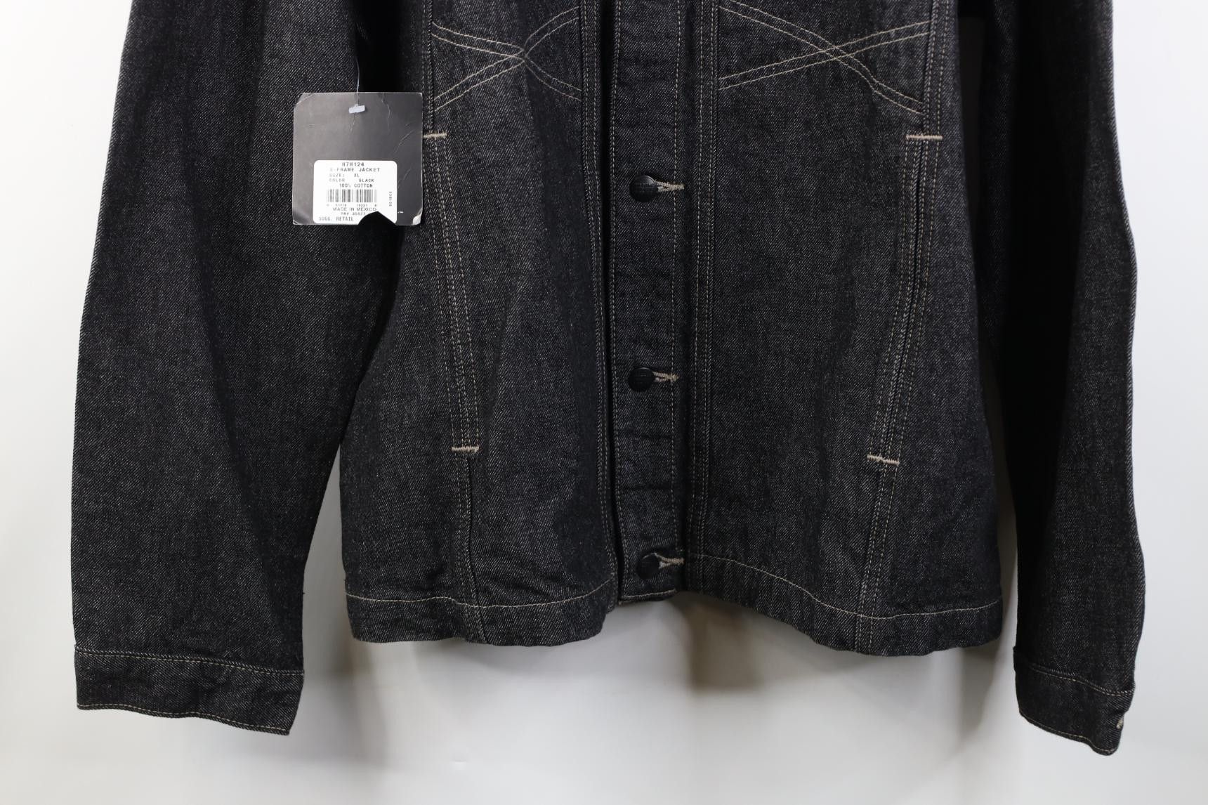 Marithe + Francois Girbaud Deadstock Vintage 90s Marithe Francois Girbaud Jacket Black Size US XL / EU 56 / 4 - 3 Thumbnail