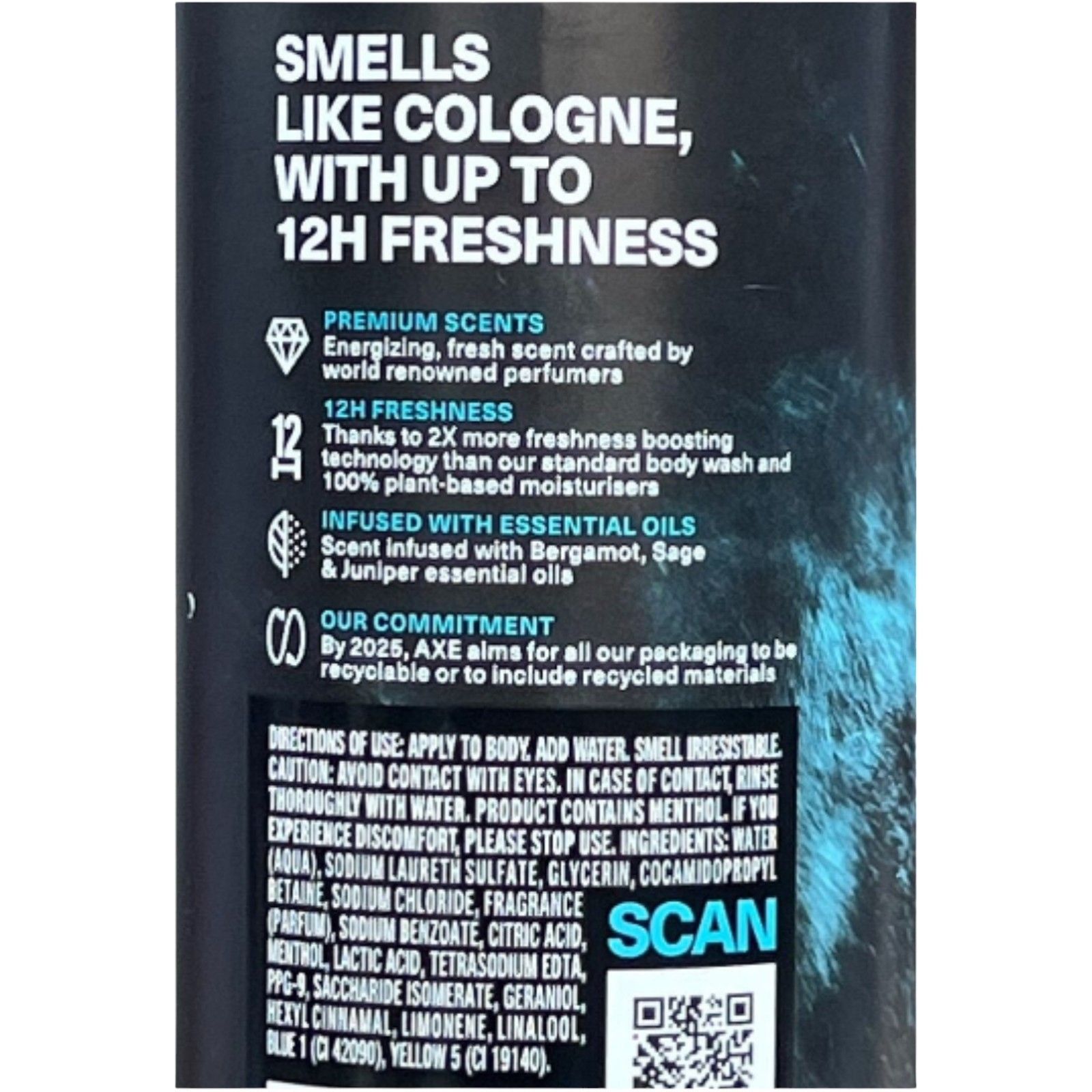 Other Axe - Fine Fragrance Body Wash - Aqua Bergamot Sage + Junipe Size ONE SIZE - 4 Thumbnail