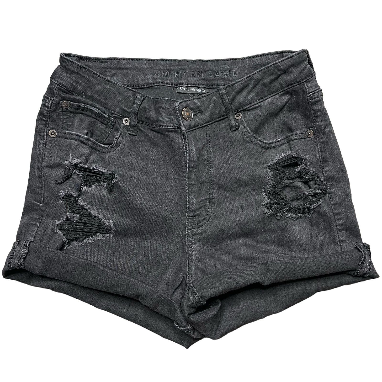 American Eagle Outfitters American Eagle Denim Cut Offs Size 30" / US 8 / IT 44 - 5 Thumbnail