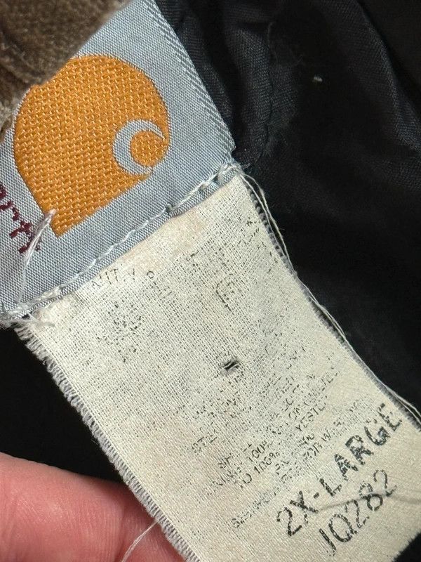 Carhartt Vintage Active jacket JQ282 CHT denim oversize boxy usa 90s Size US XXL / EU 58 / 5 - 4 Thumbnail