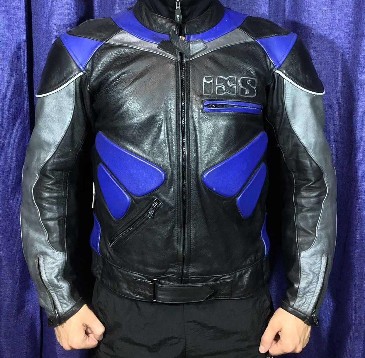 Dainese × Ferrari × Honda IXS Motorcycle Moto Leather Jacket Racing Size US M / EU 48-50 / 2 - 2 Thumbnail