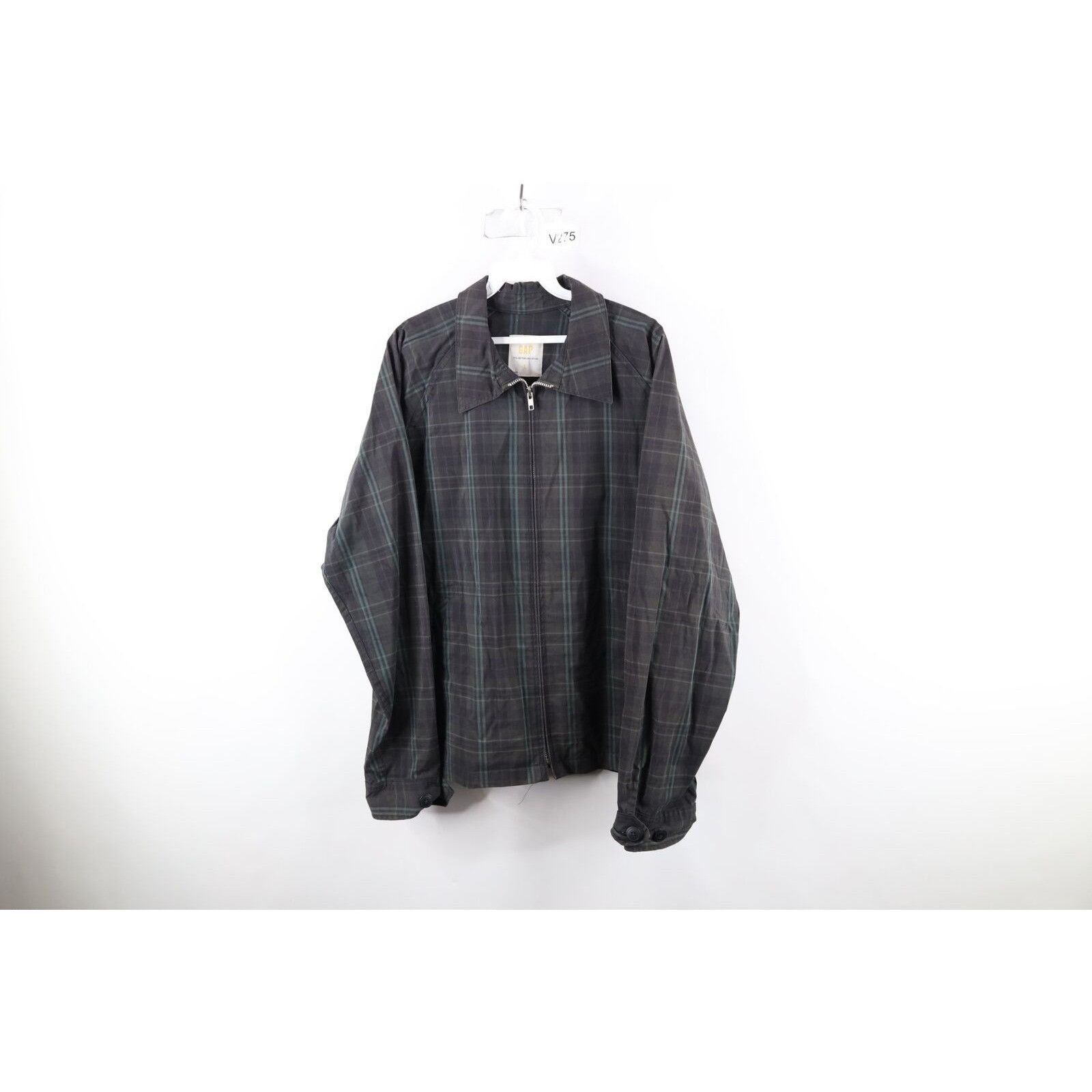 Gap × Vintage Vintage Gap Faded Full Zip Cafe Racer Bomber Jacket Size US L / EU 52-54 / 3 - 1 Thumbnail