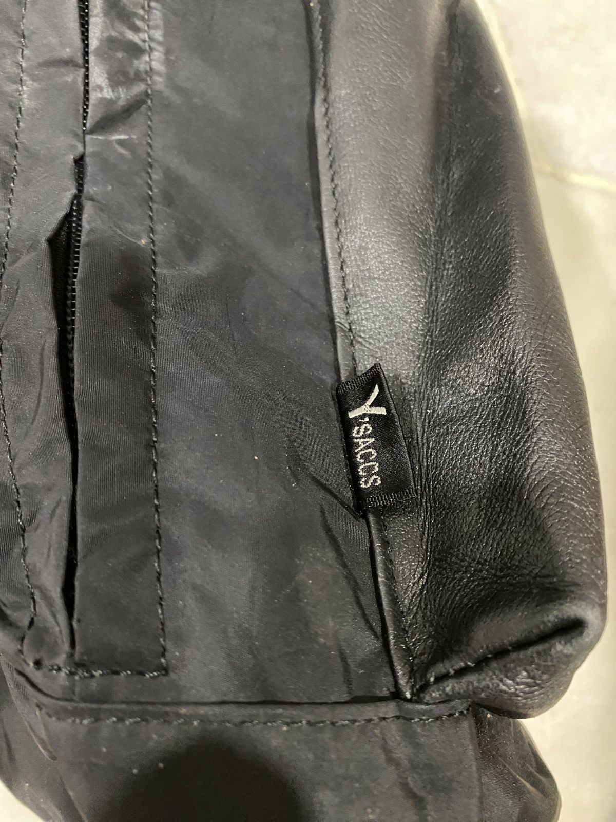 Yohji Yamamoto Yohji Yamamoto Y’saccs leather Backpack Size ONE SIZE - 6 Thumbnail