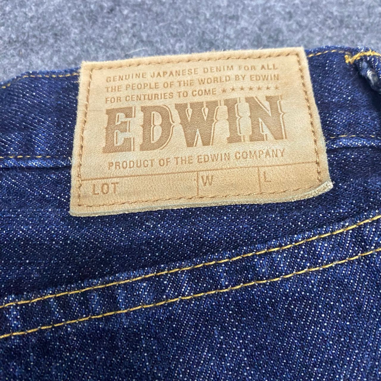Edwin Vintage 90s Edwin 505 Selvegde Redline Denim Jeans Size US 29 - 15 Thumbnail