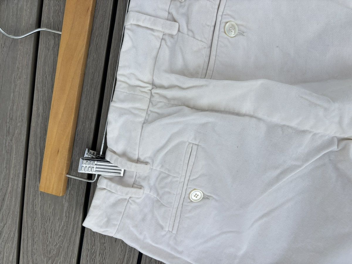 Gucci Vintage Gucci White Wide Leg Trousers Italy 44 Extra Long Size 30" / US 8 / IT 44 - 7 Thumbnail