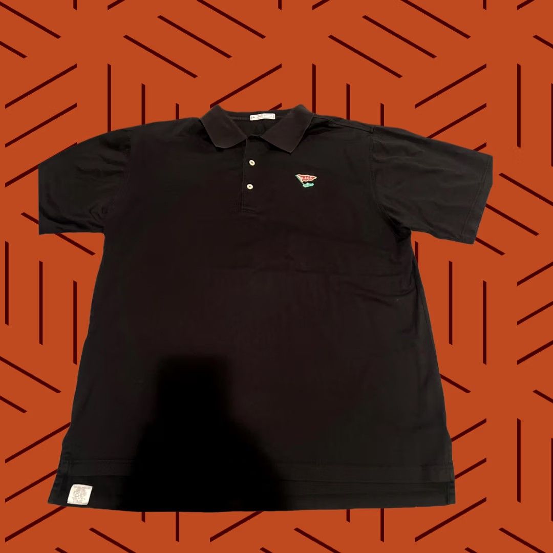 Peter Millar Peter Millar Polo Shirt L Black Short Sleeve Embroidered Logo Golf Casual Men Size US L / EU 52-54 / 3 - 1 Thumbnail