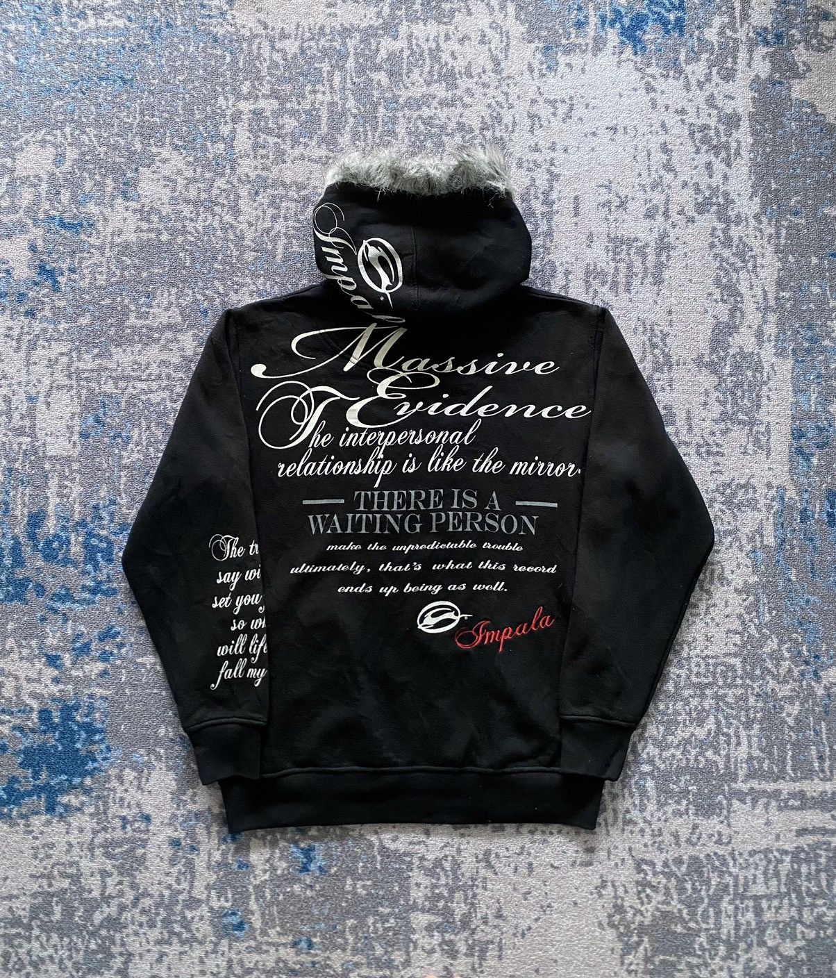 If Six Was Nine Imapala poem fur hoodie ifsix vkei style Size US L / EU 52-54 / 3 - 2 Thumbnail