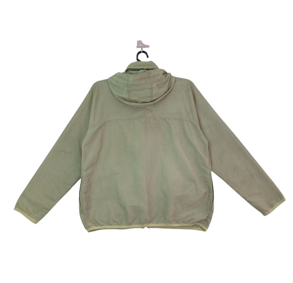 Japanese Brand × Vintage Vtg 90s X-Girl windbreaker jacket hooded Size M / US 6-8 / IT 42-44 - 5 Thumbnail