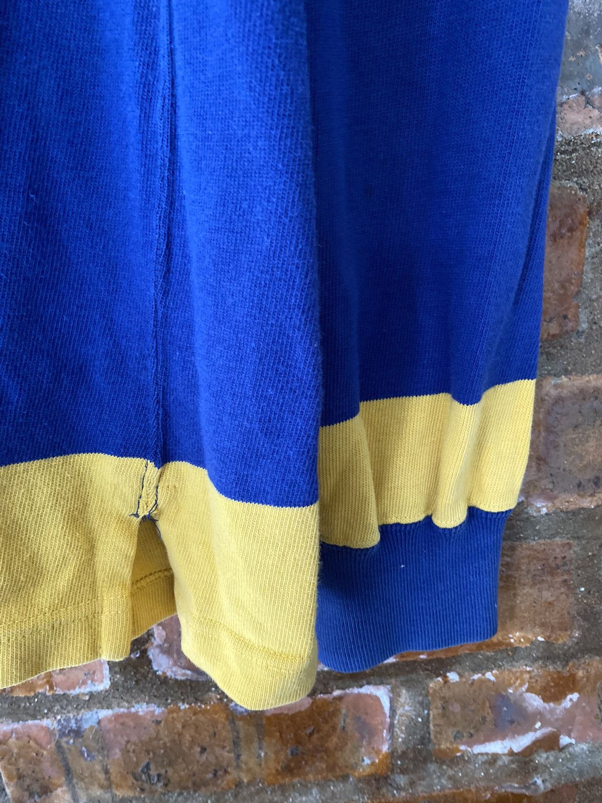 Polo Ralph Lauren 1980s Polo Ralph Lauren Stripe padded shoulder Long Sleeve Size US XL / EU 56 / 4 - 6 Thumbnail